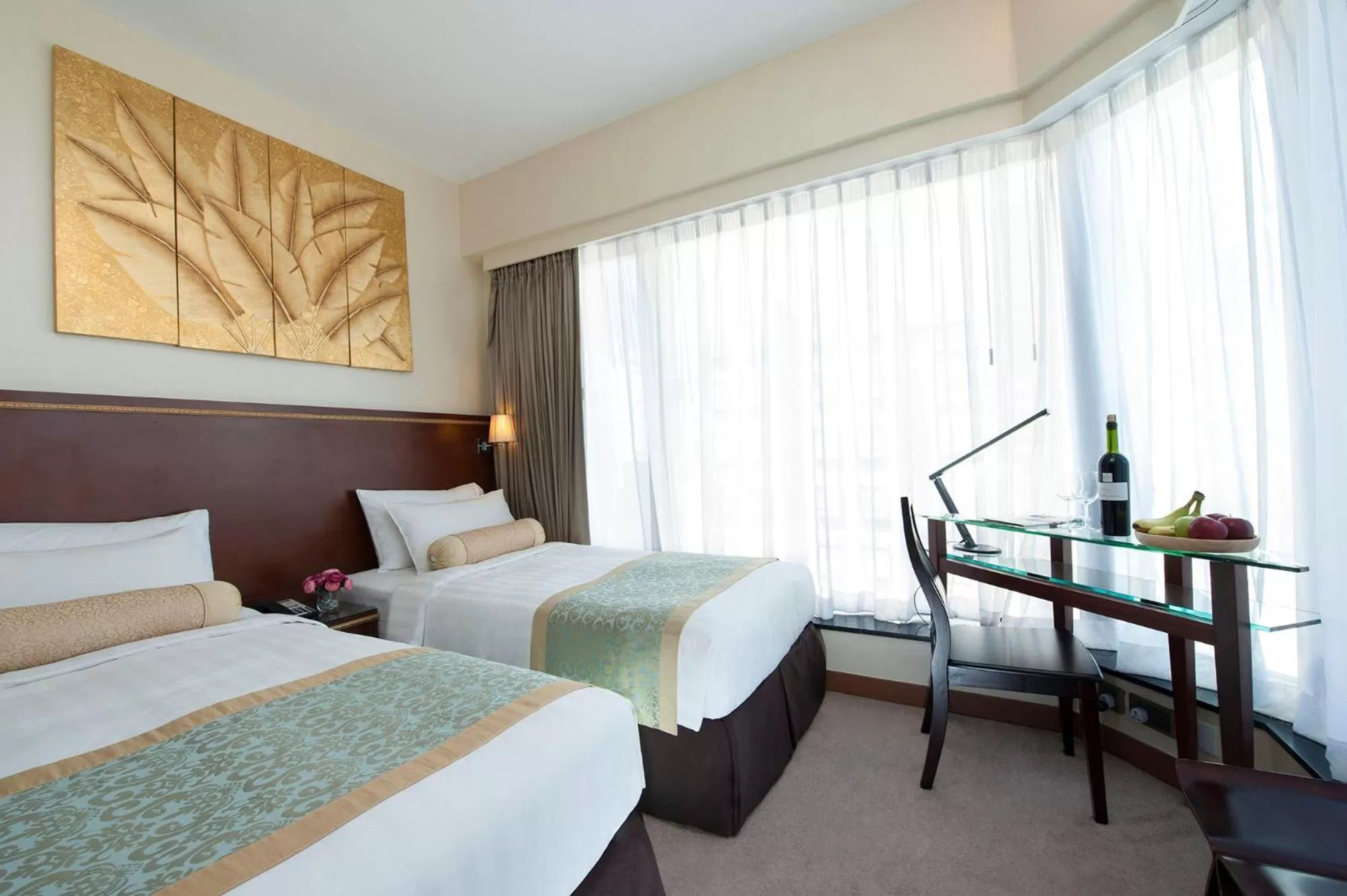 Bed in Brighton Hotel Hong Kong