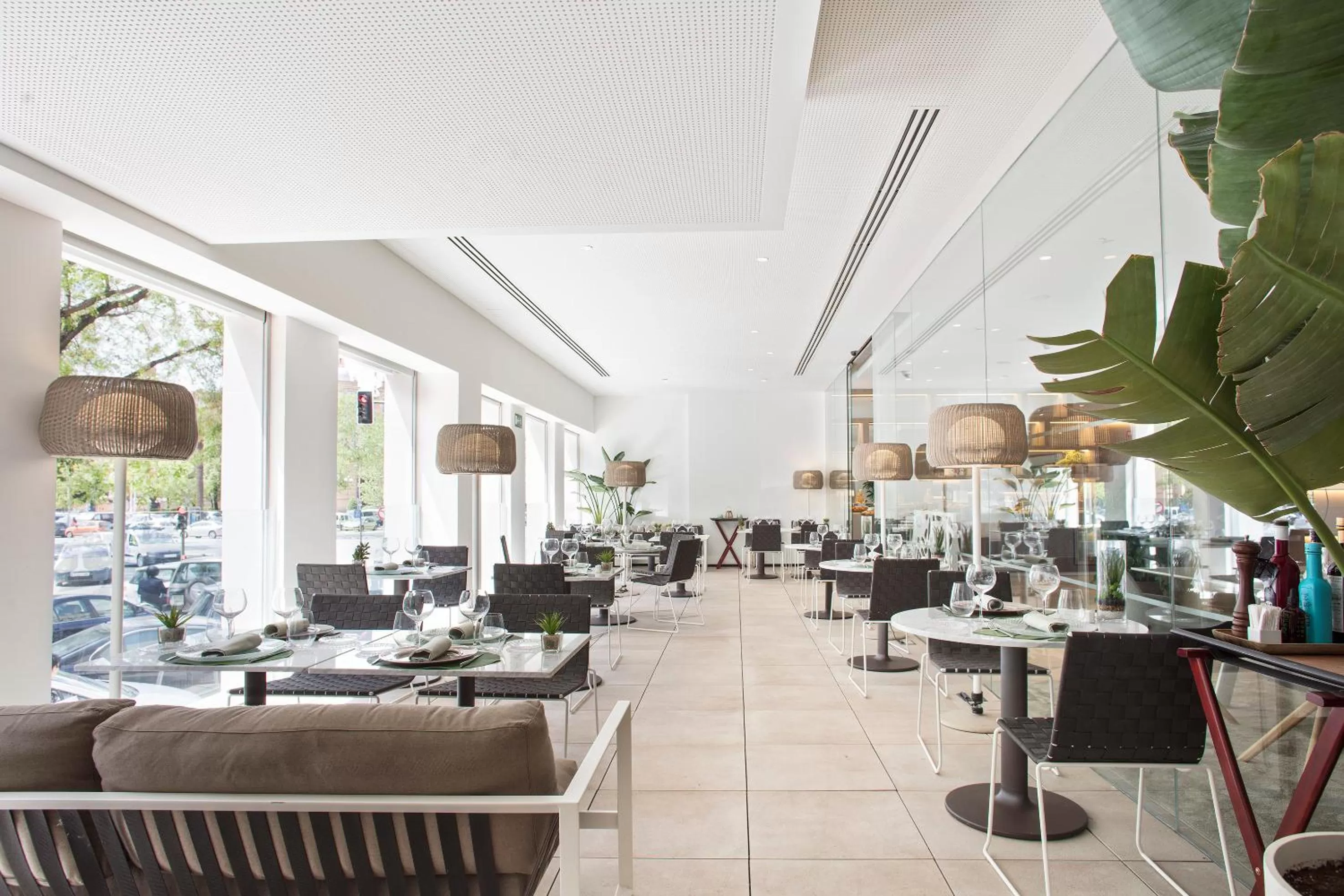 Restaurant/places to eat in Melia Sevilla