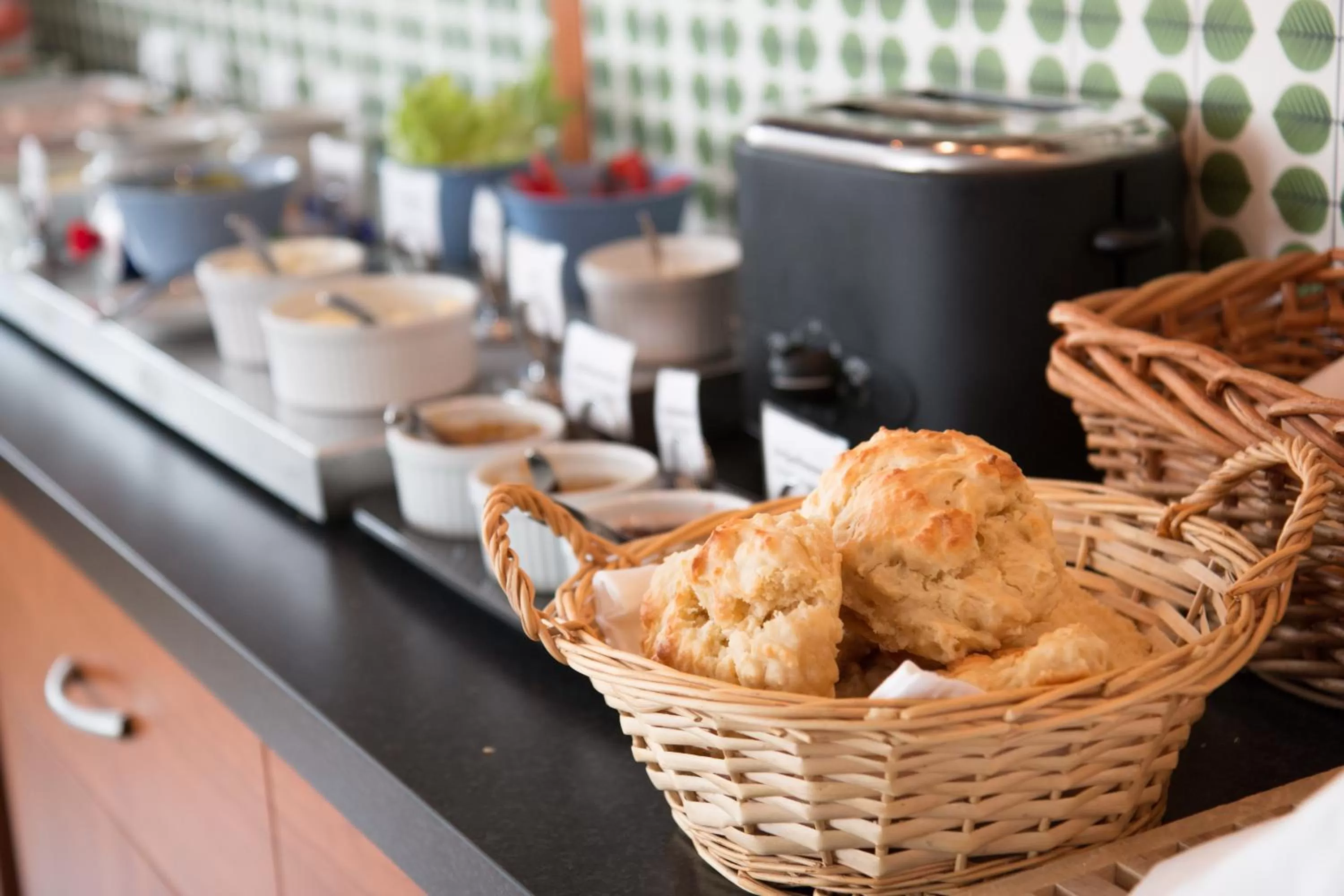 Food close-up in Hotell Aston