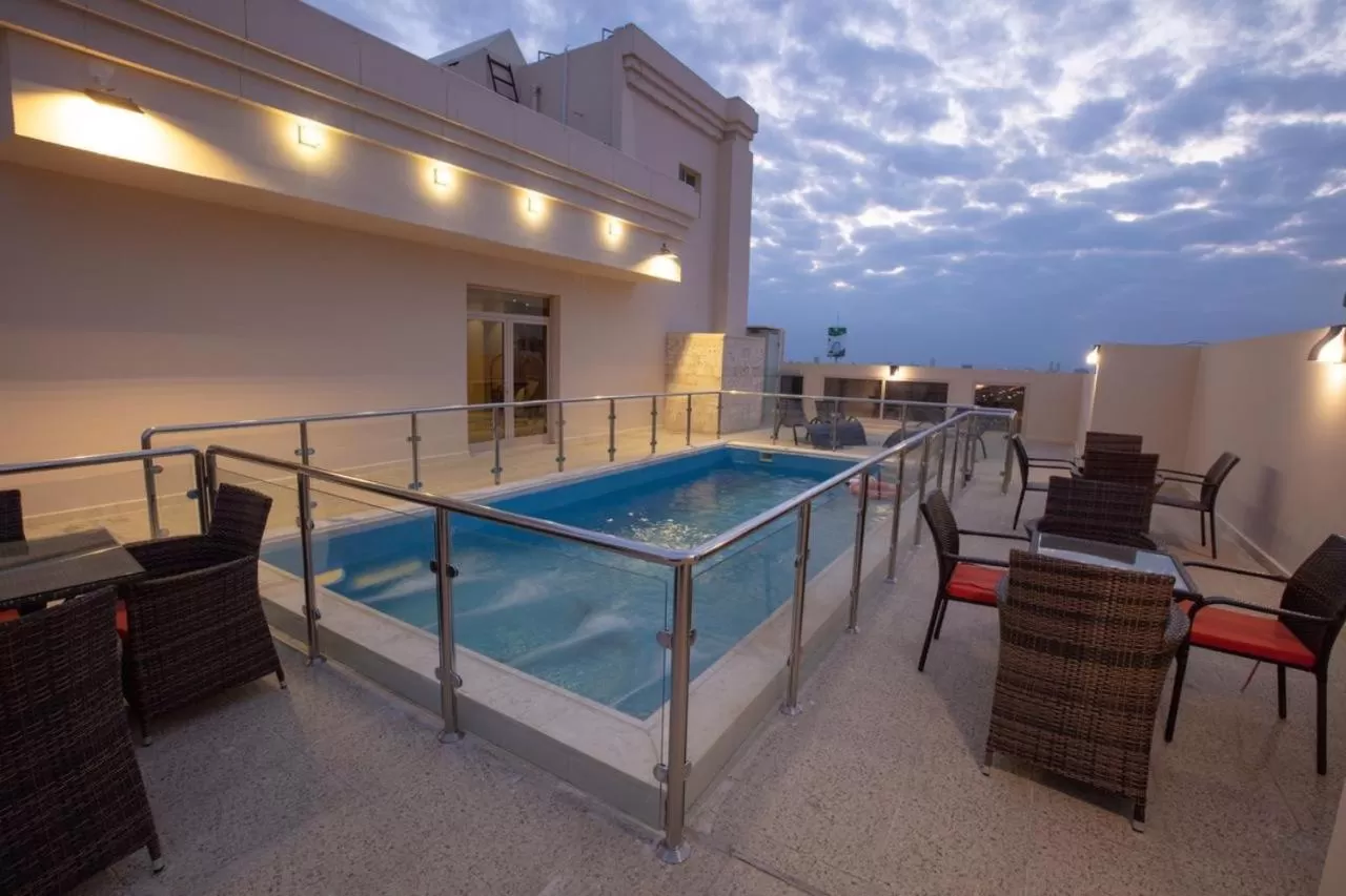 Swimming pool in mawasim al hay at hotel