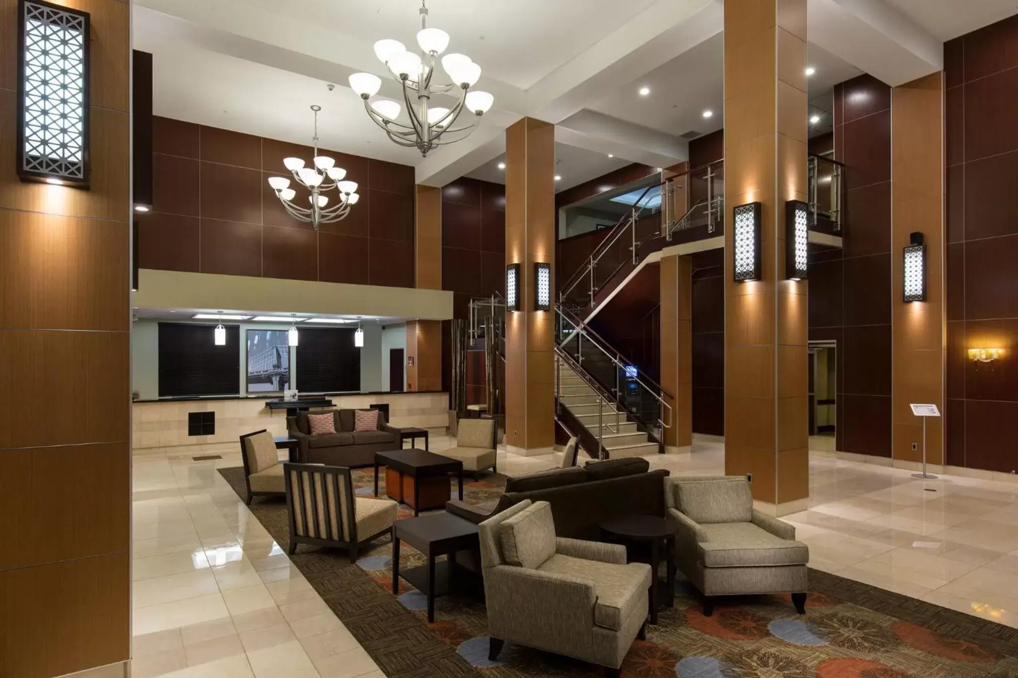 Property building, Lobby/Reception in Staybridge Suites Las Vegas - Stadium District