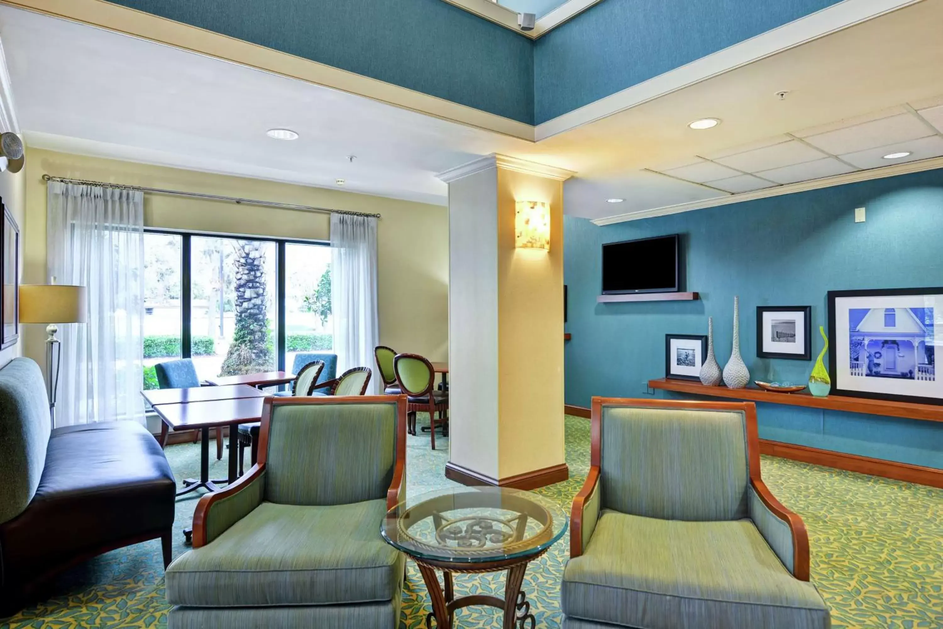 Lobby or reception, Seating Area in Hampton Inn Jacksonville Ponte Vedra