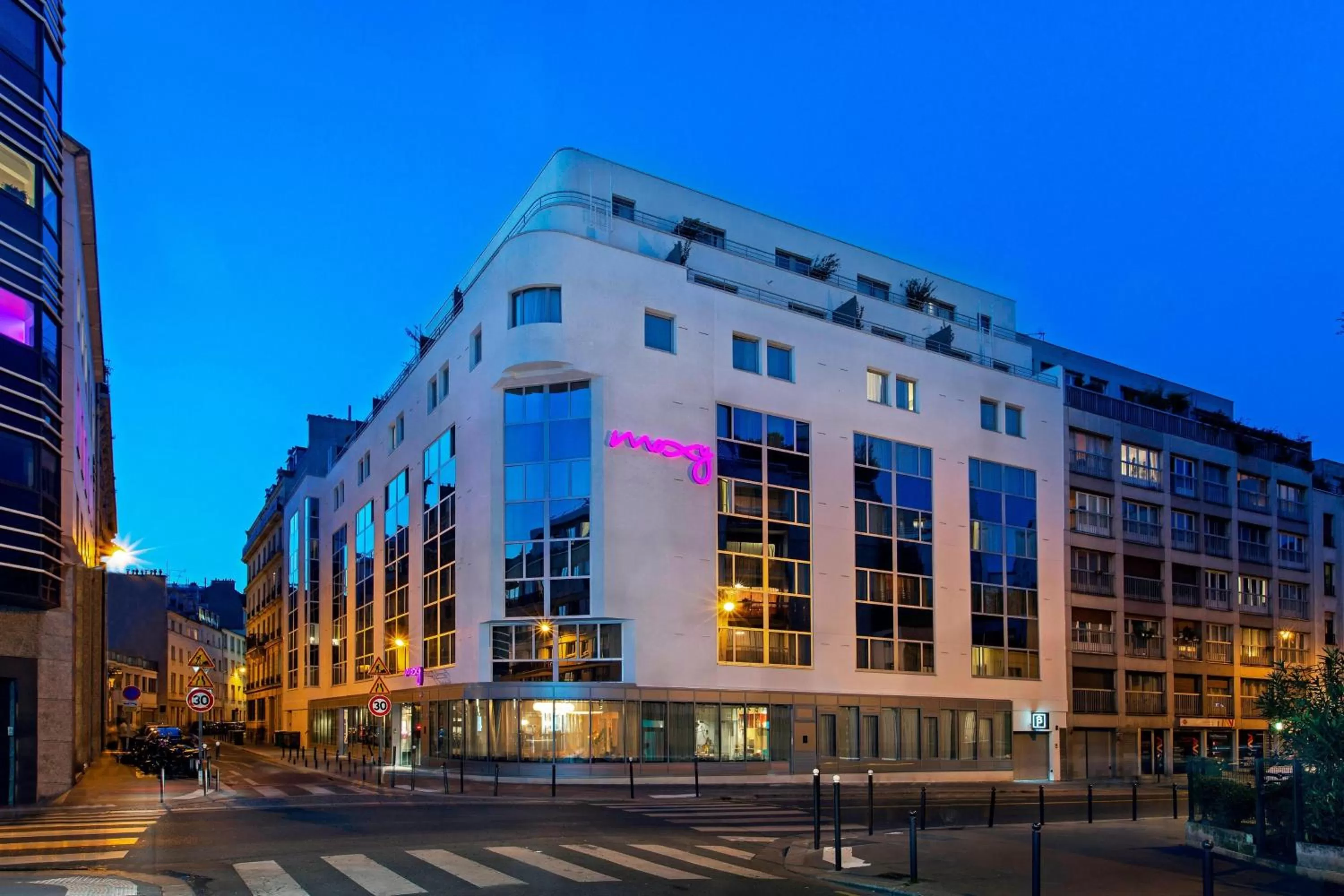 Property building in Moxy Paris Bastille