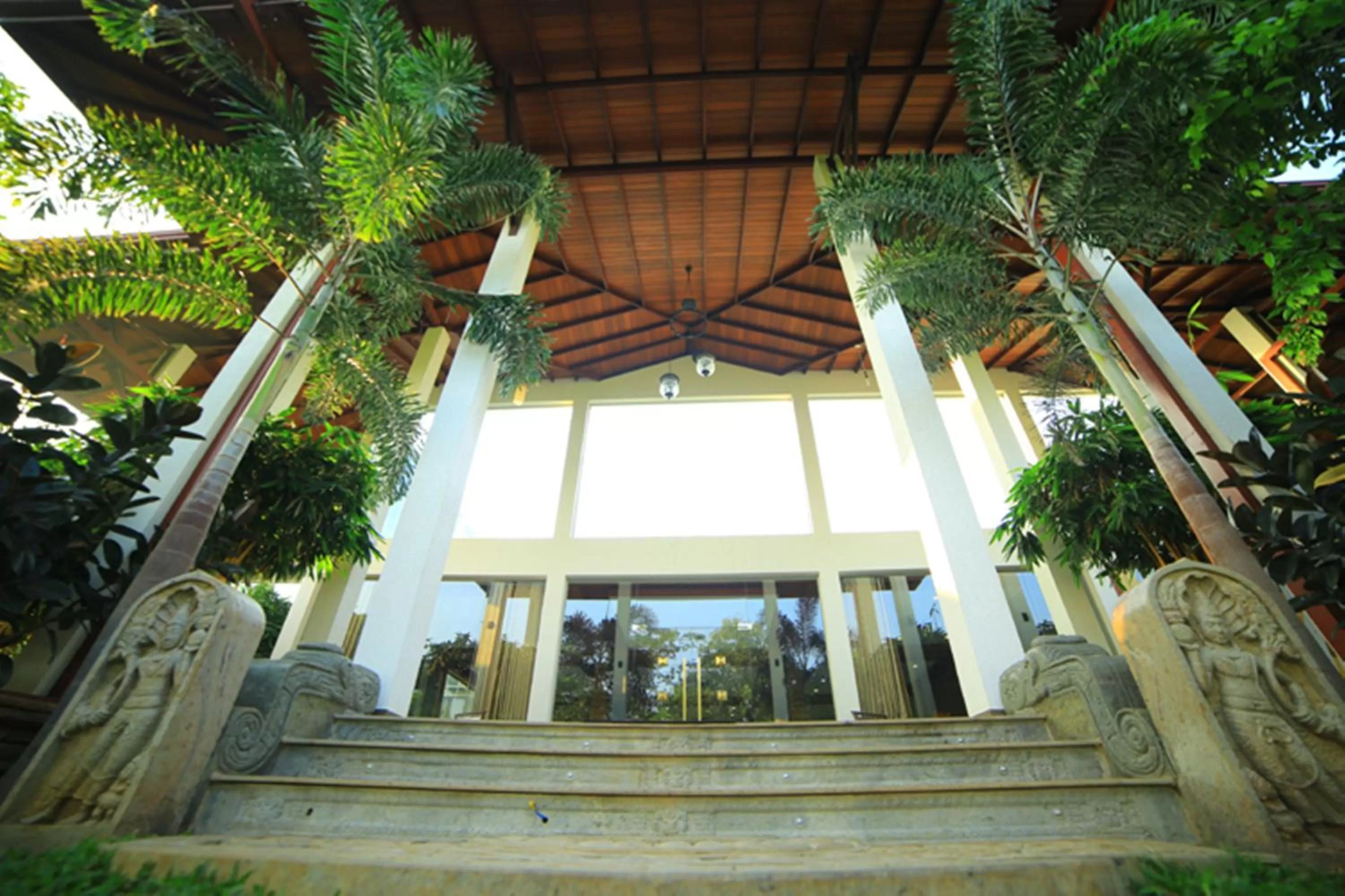 Facade/entrance in Ruins Chaaya Hotel