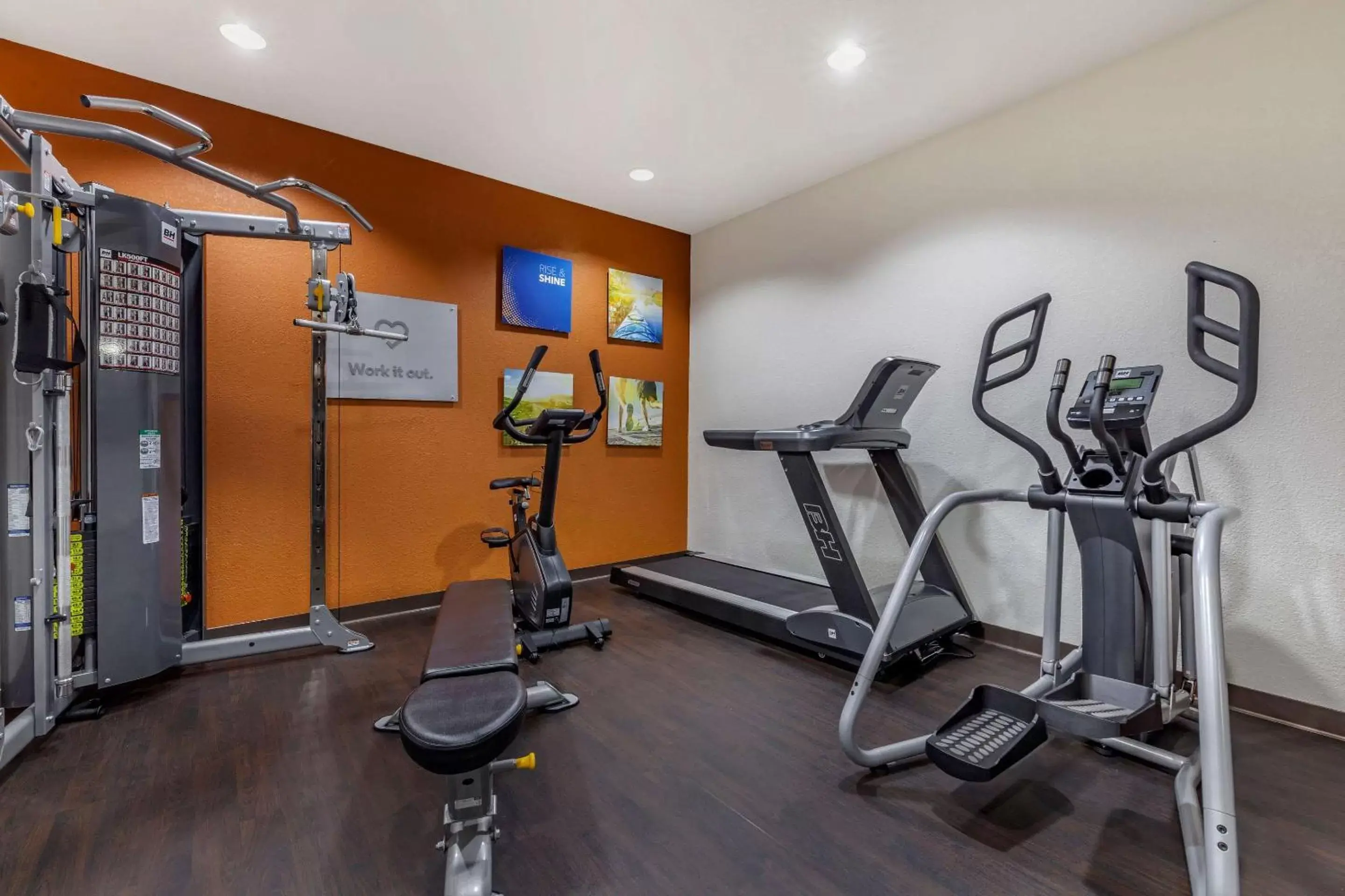 Fitness centre/facilities, Fitness Center/Facilities in Comfort Suites Delavan - Lake Geneva Area