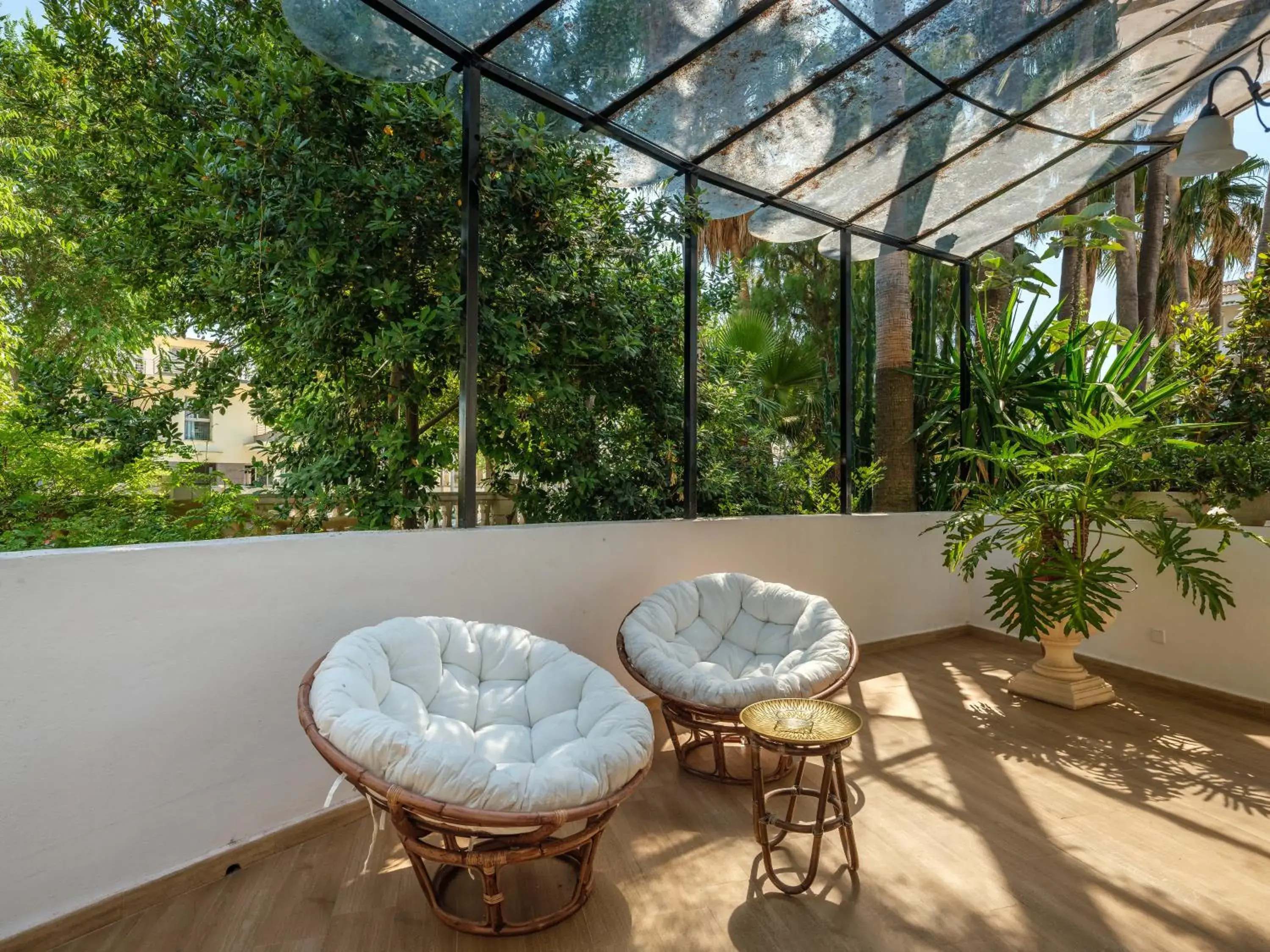 Balcony/Terrace in Hotel Ciutat Jardi