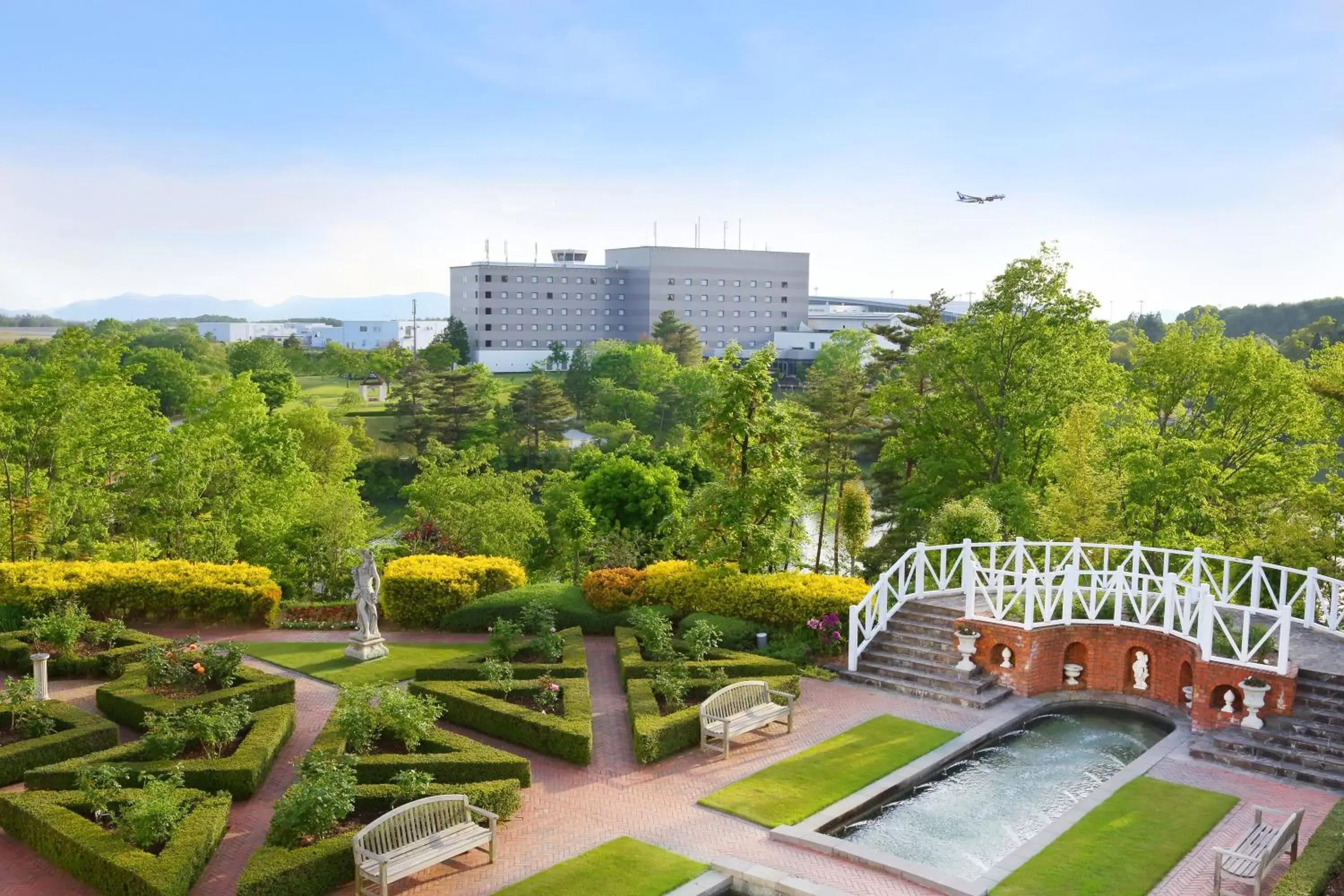 Neighbourhood, Bird's-eye View in Hiroshima Airport Hotel