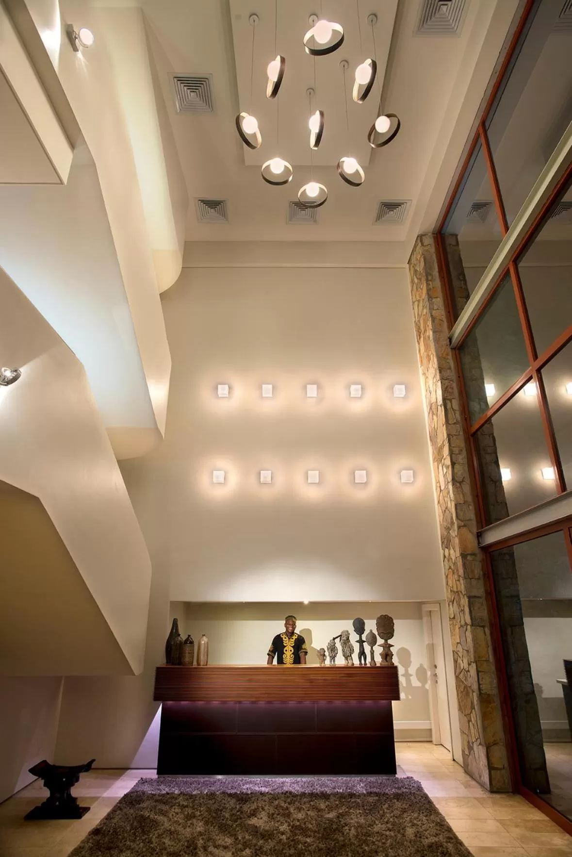 Facade/entrance in Labadi Beach Hotel