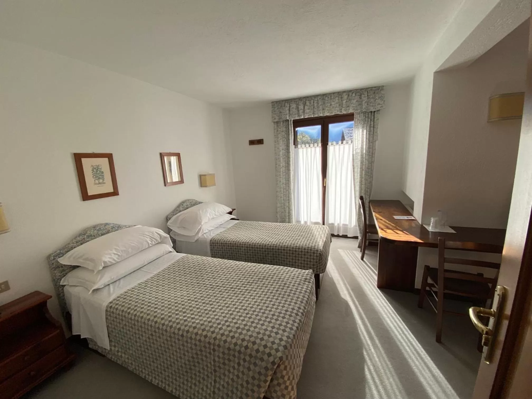 Bed in Hotel Triolet