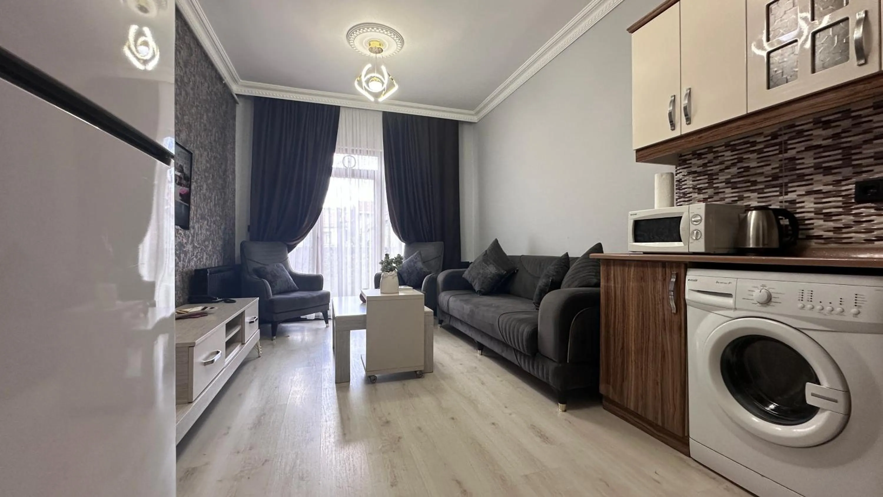 Living room in Overland Residence