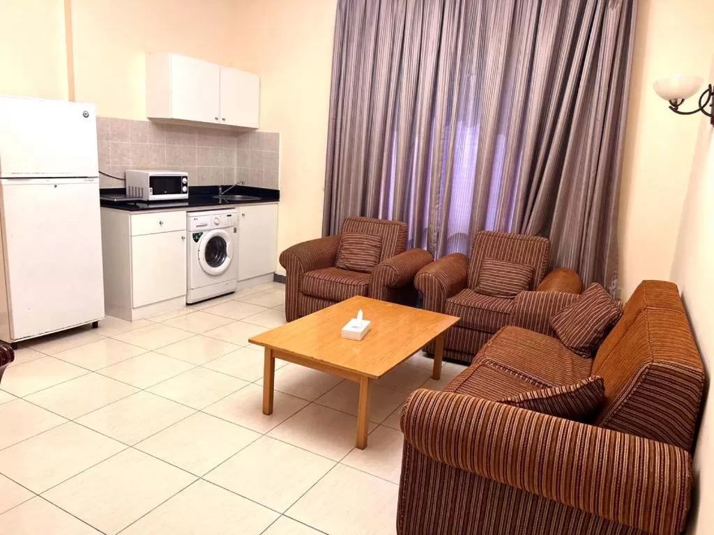 Kitchen or kitchenette in Moon Valley Hotel Apartment - Bur Dubai, Burjuman