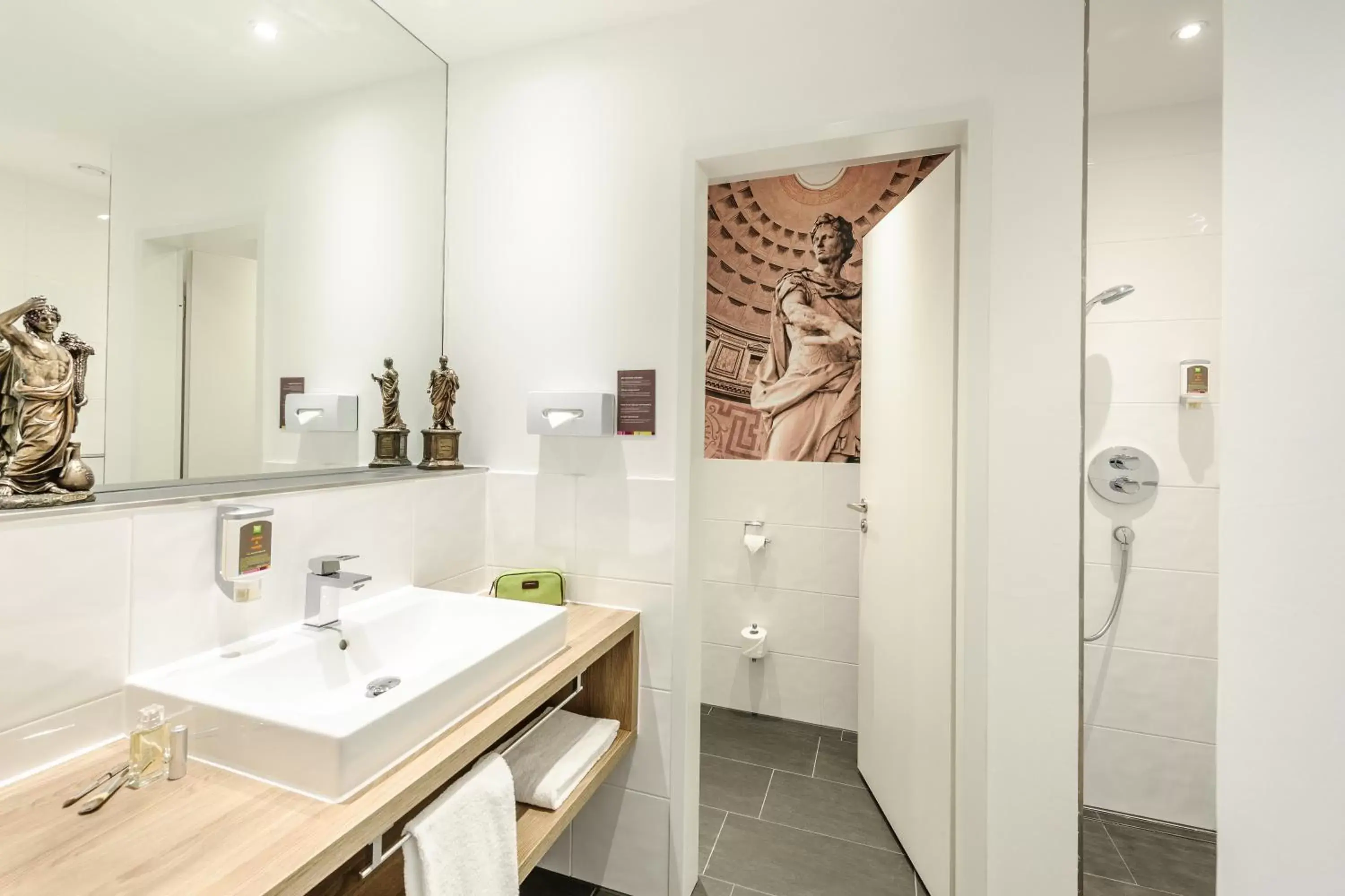 Shower, Bathroom in Ibis Styles Trier