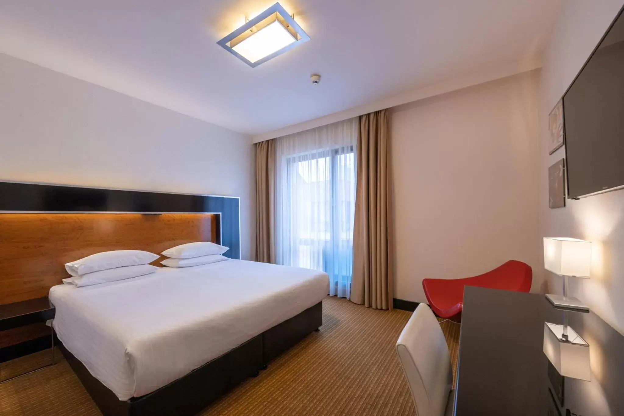 Bedroom, Bed in Grand Majestic Hotel Prague