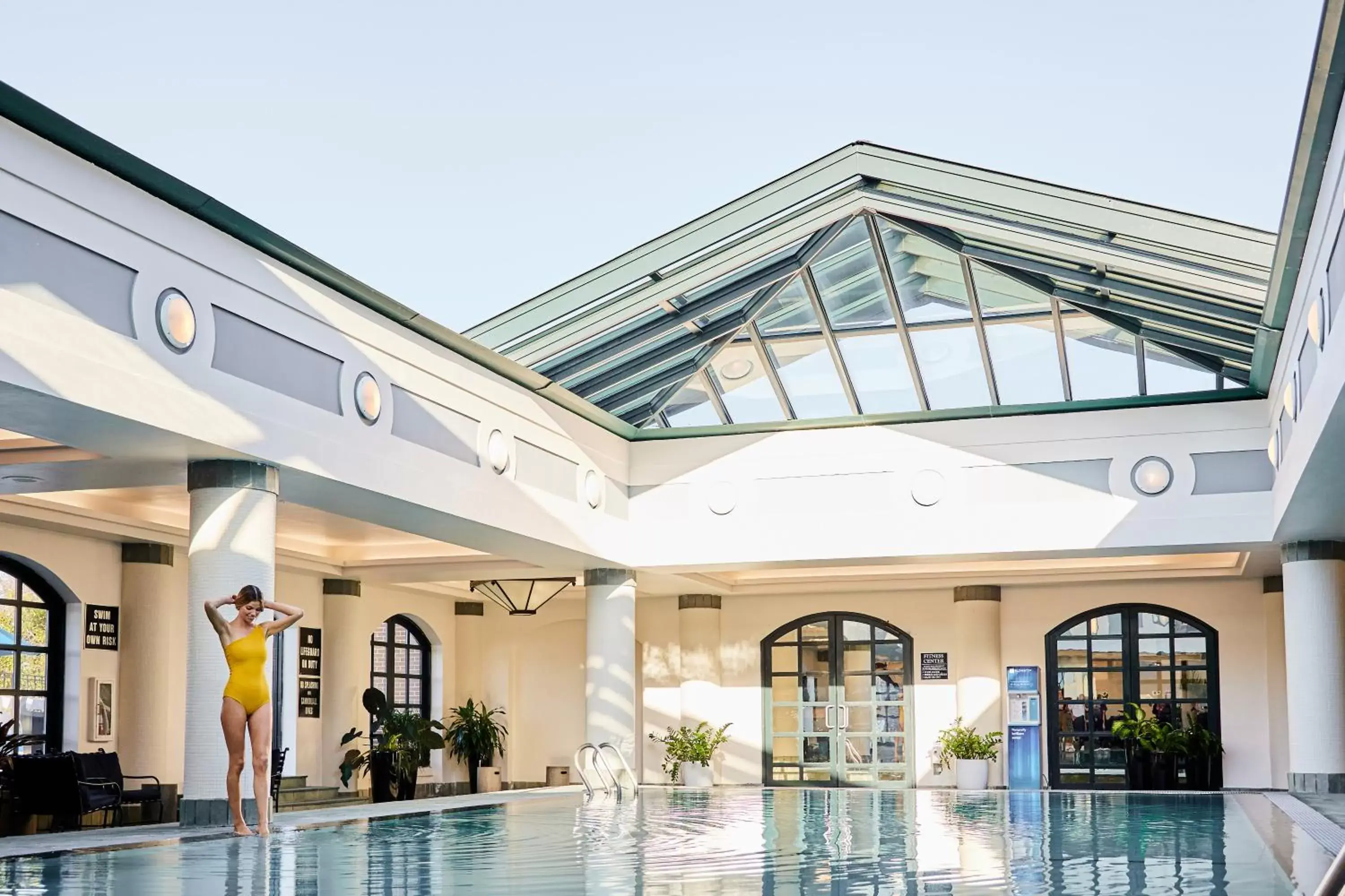 Swimming pool in The Charleston Place