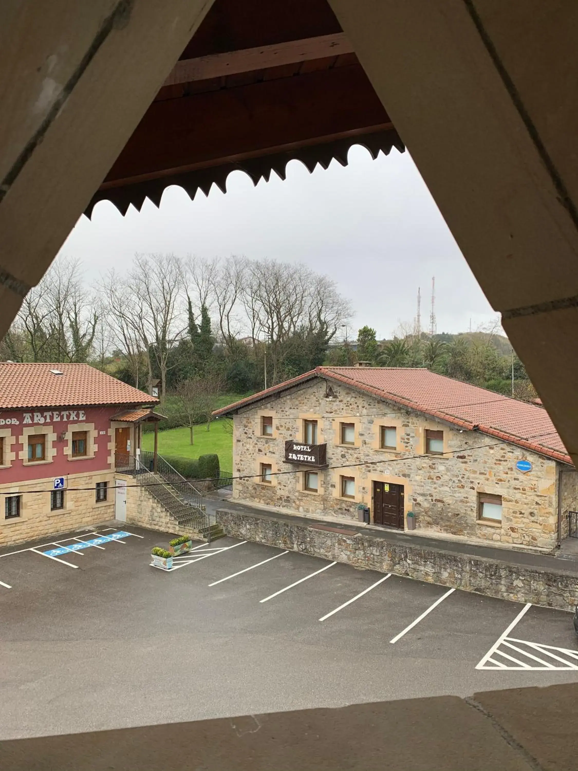 Bird's eye view in Hotel Artetxe