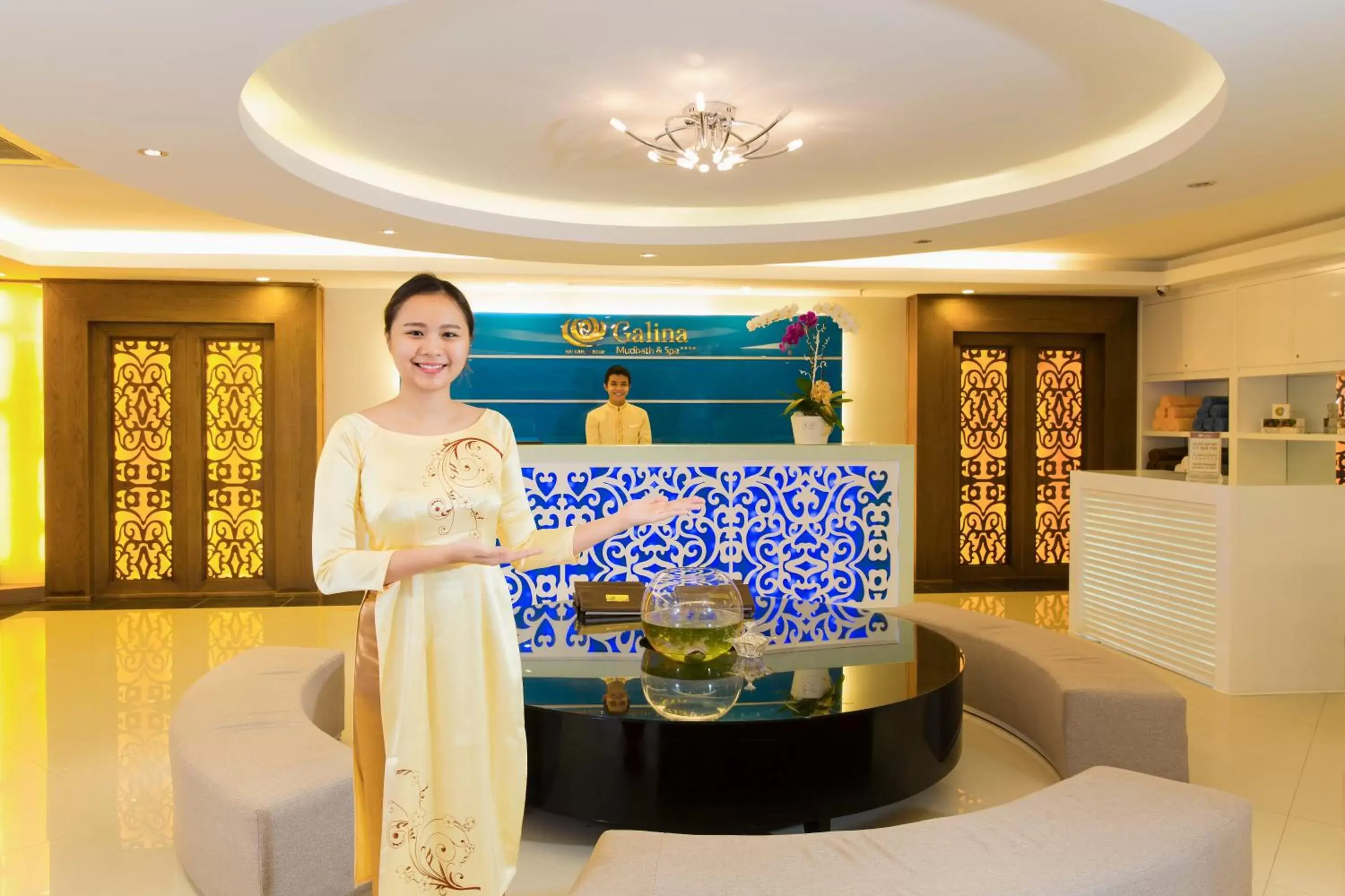 Spa and wellness centre/facilities, Lobby/Reception in Galina Hotel & Spa