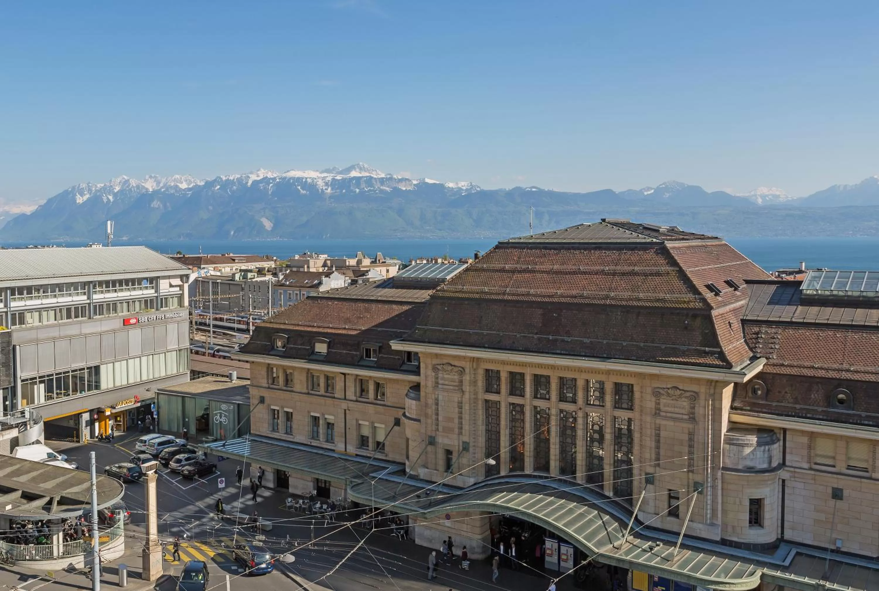 Lobby or reception in Continental Hotel Lausanne