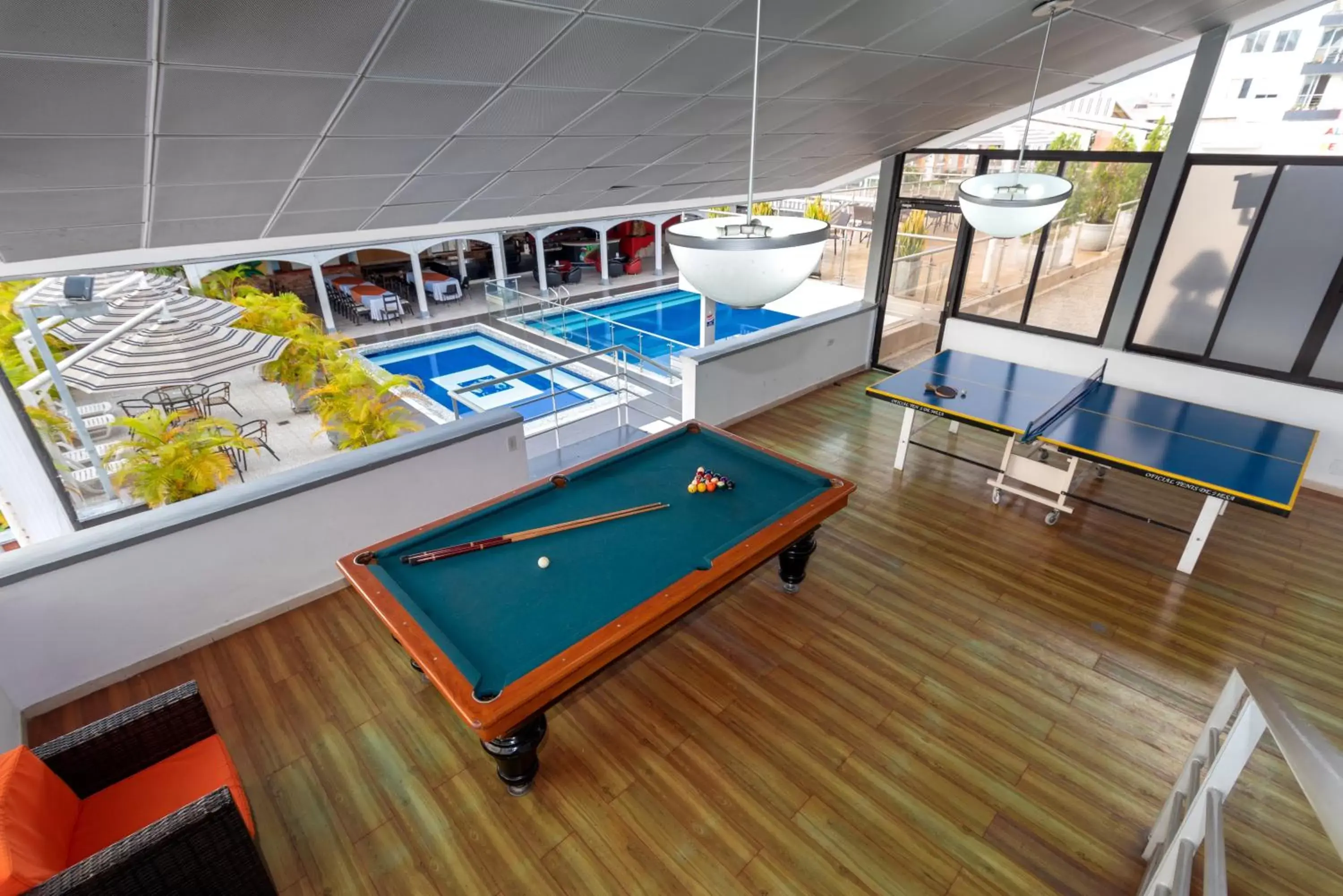 Billiard, Billiards in Hotel Chicamocha