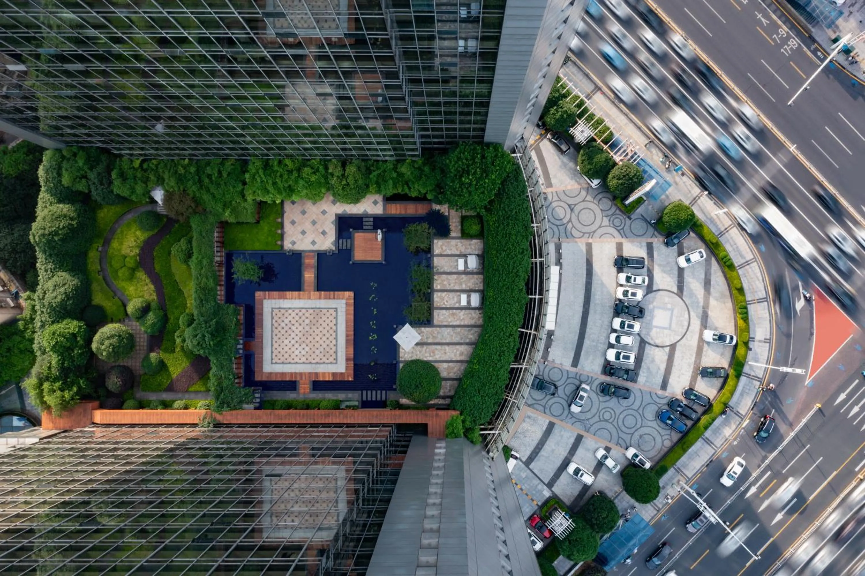 Natural landscape in Sheraton Changsha Hotel