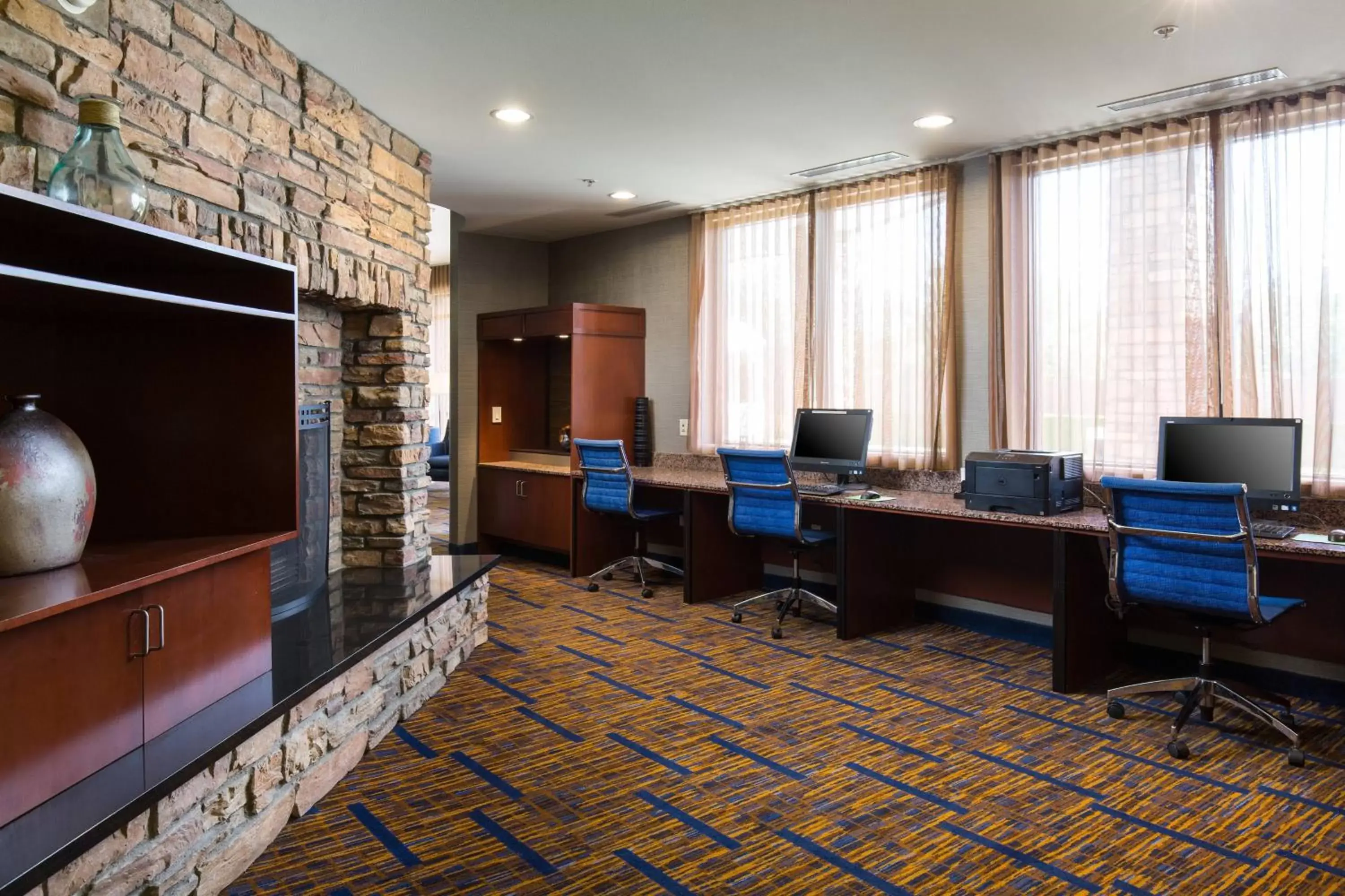 Business facilities, TV/Entertainment Center in Courtyard by Marriott Rancho Cucamonga