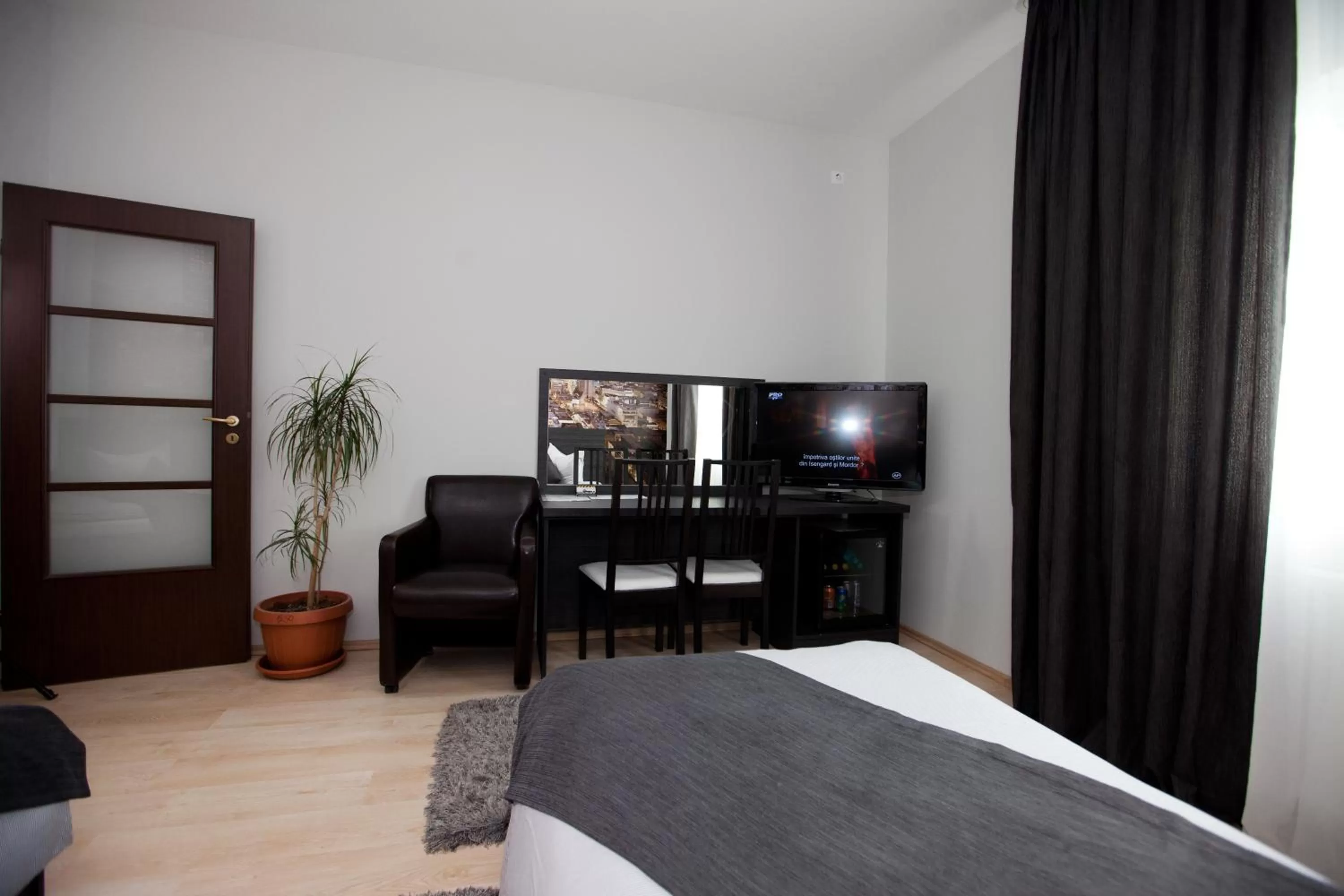 Decorative detail, TV/Entertainment Center in Hotel Sheriff