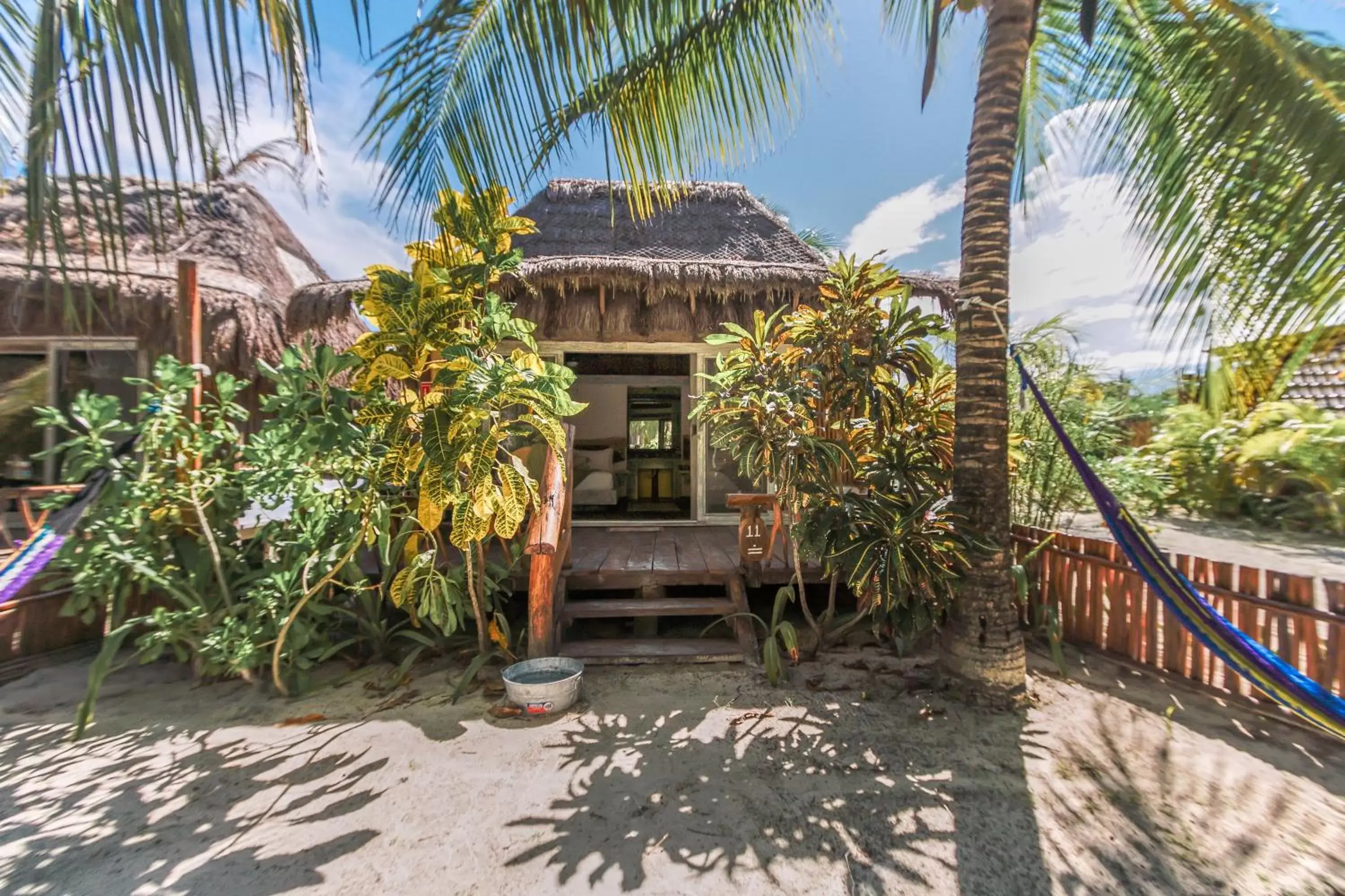 Facade/entrance in Villa Pescadores Tulum