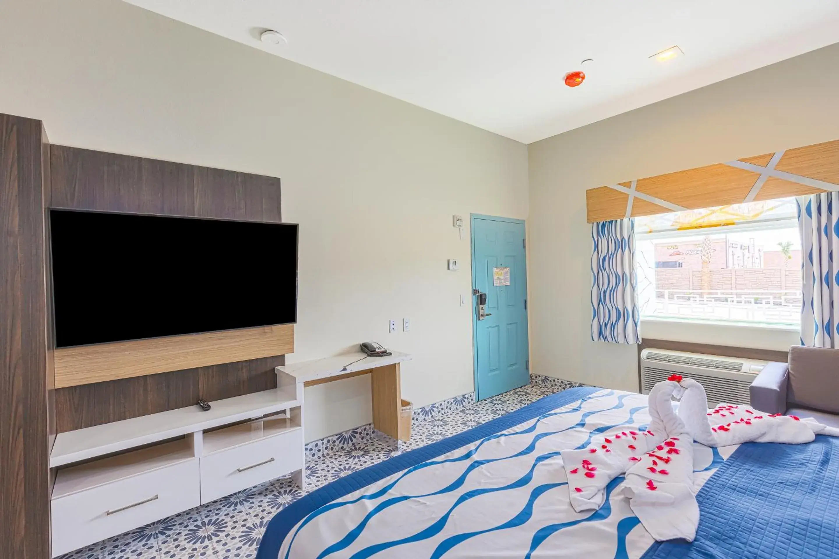 Bedroom, TV/Entertainment Center in La Vyoma Villas, Westpark Hwy 6