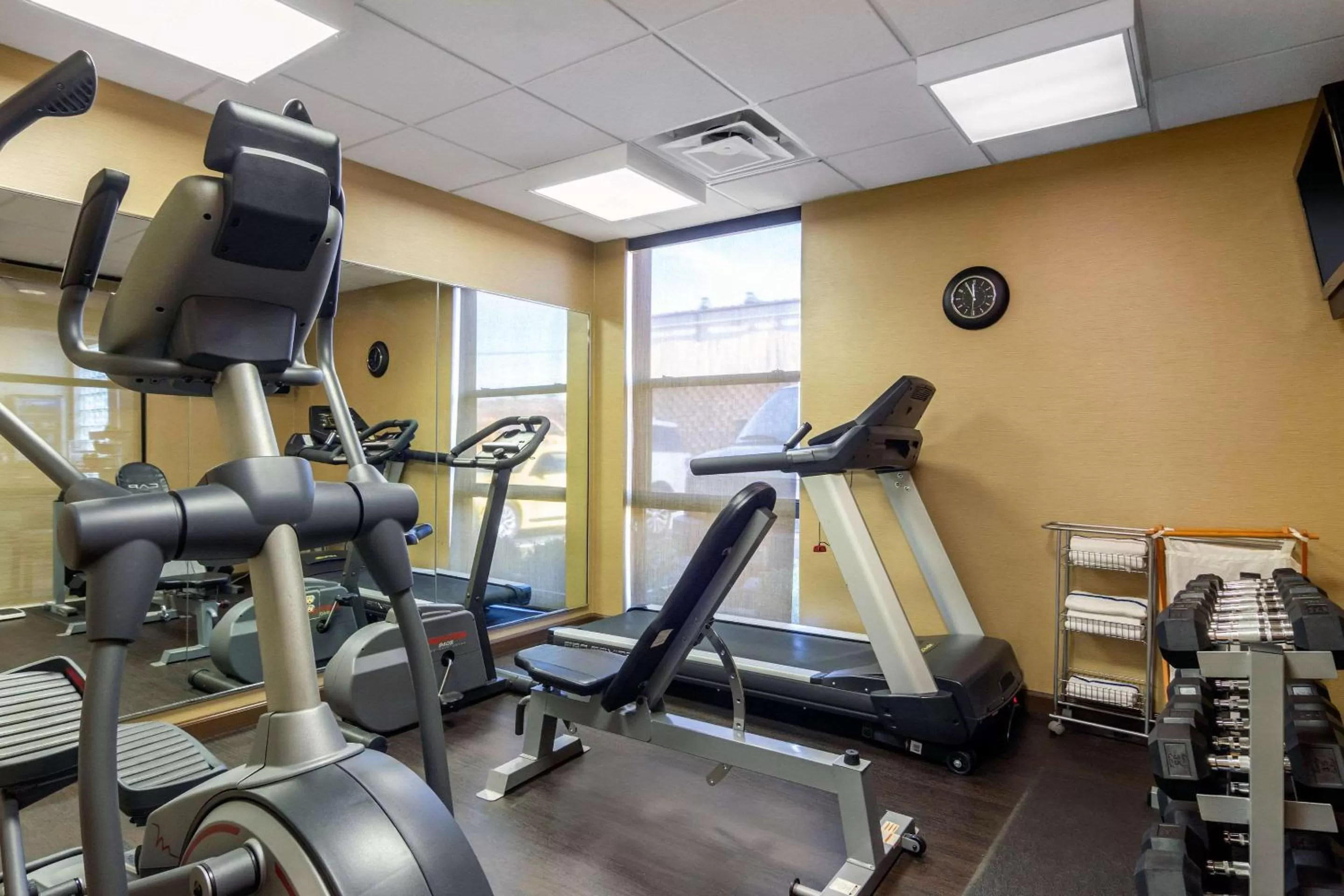 Fitness centre/facilities in Comfort Inn & Suites LaGrange East