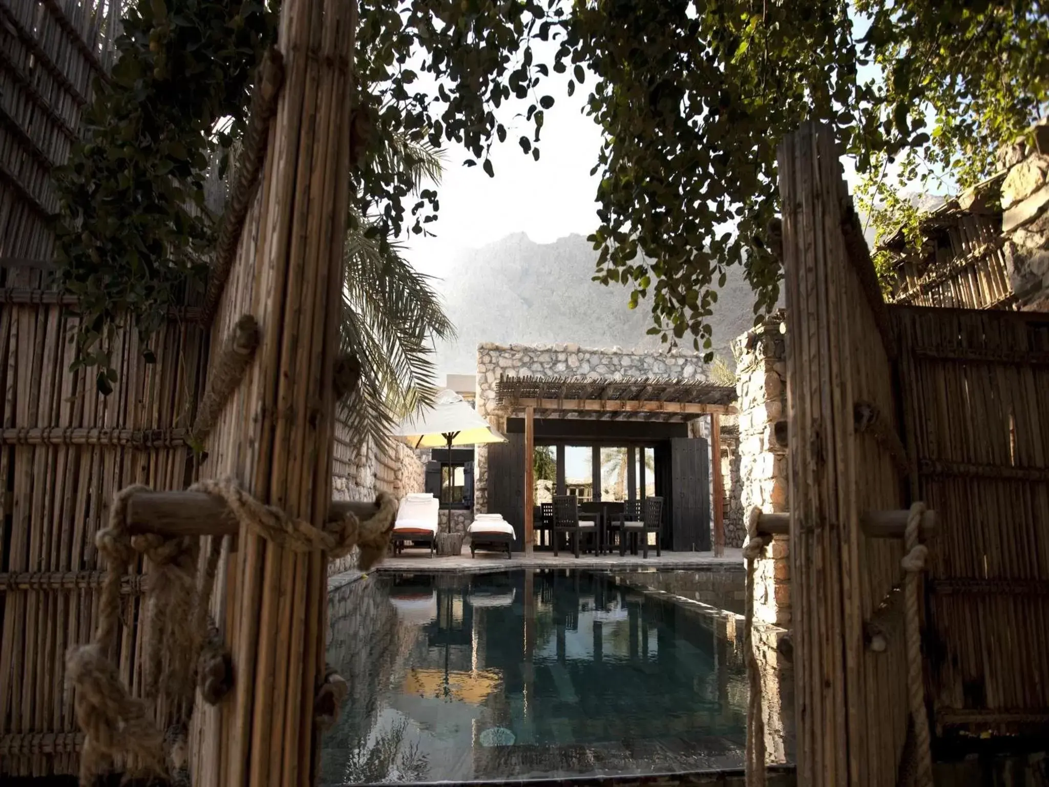 Pool view, Swimming Pool in Six Senses Zighy Bay