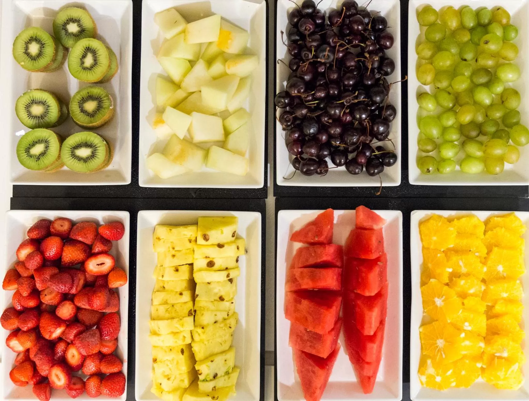 Buffet breakfast in Hotel Fruela