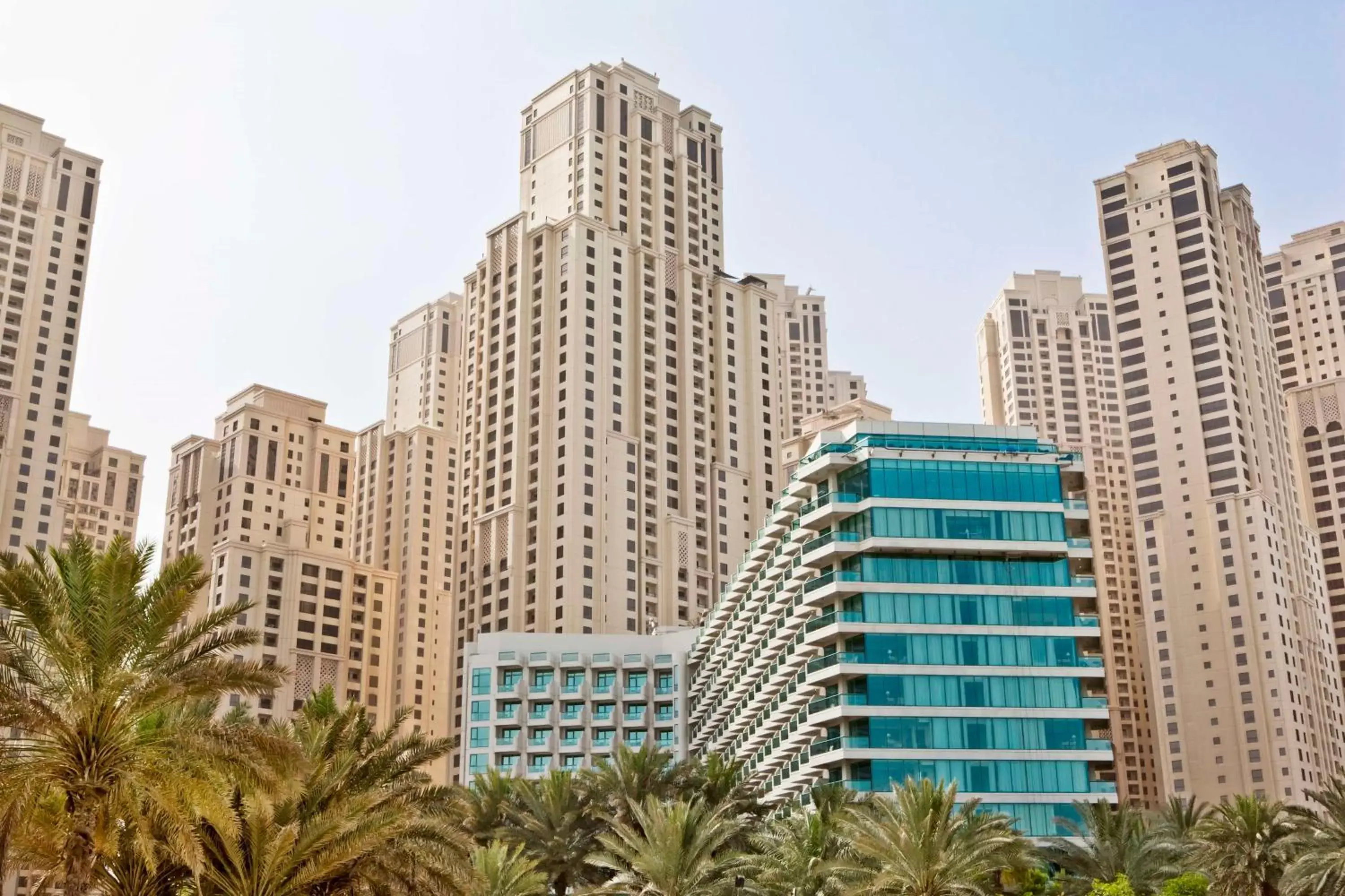 Property building in Hilton Dubai Jumeirah