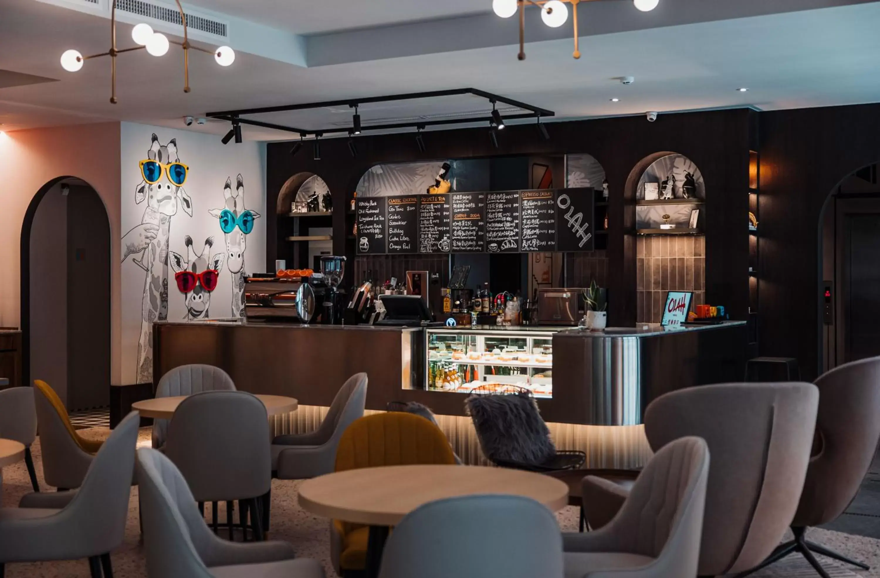 Lounge or bar in OLAH Poshtel - Taichung Station Lounge or bar in OLAH Poshtel - Taichung Station