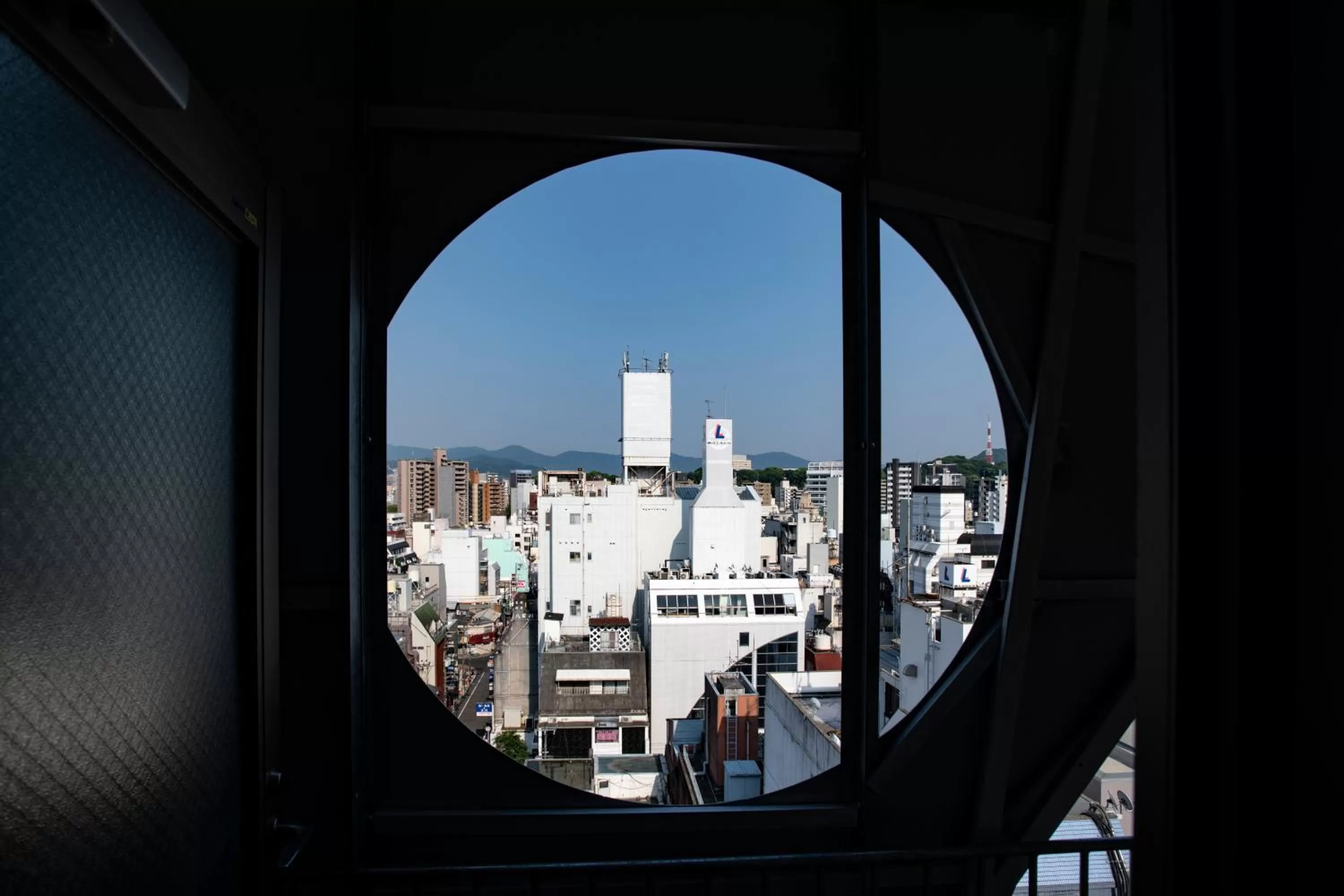 City view in Hotel Xcell Hiroshima Nagarekawa