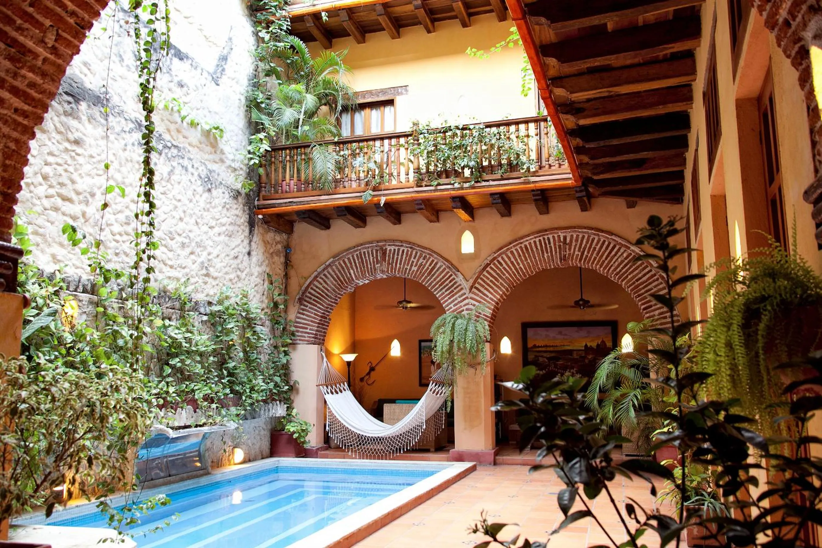 Swimming pool in Casa India Catalina