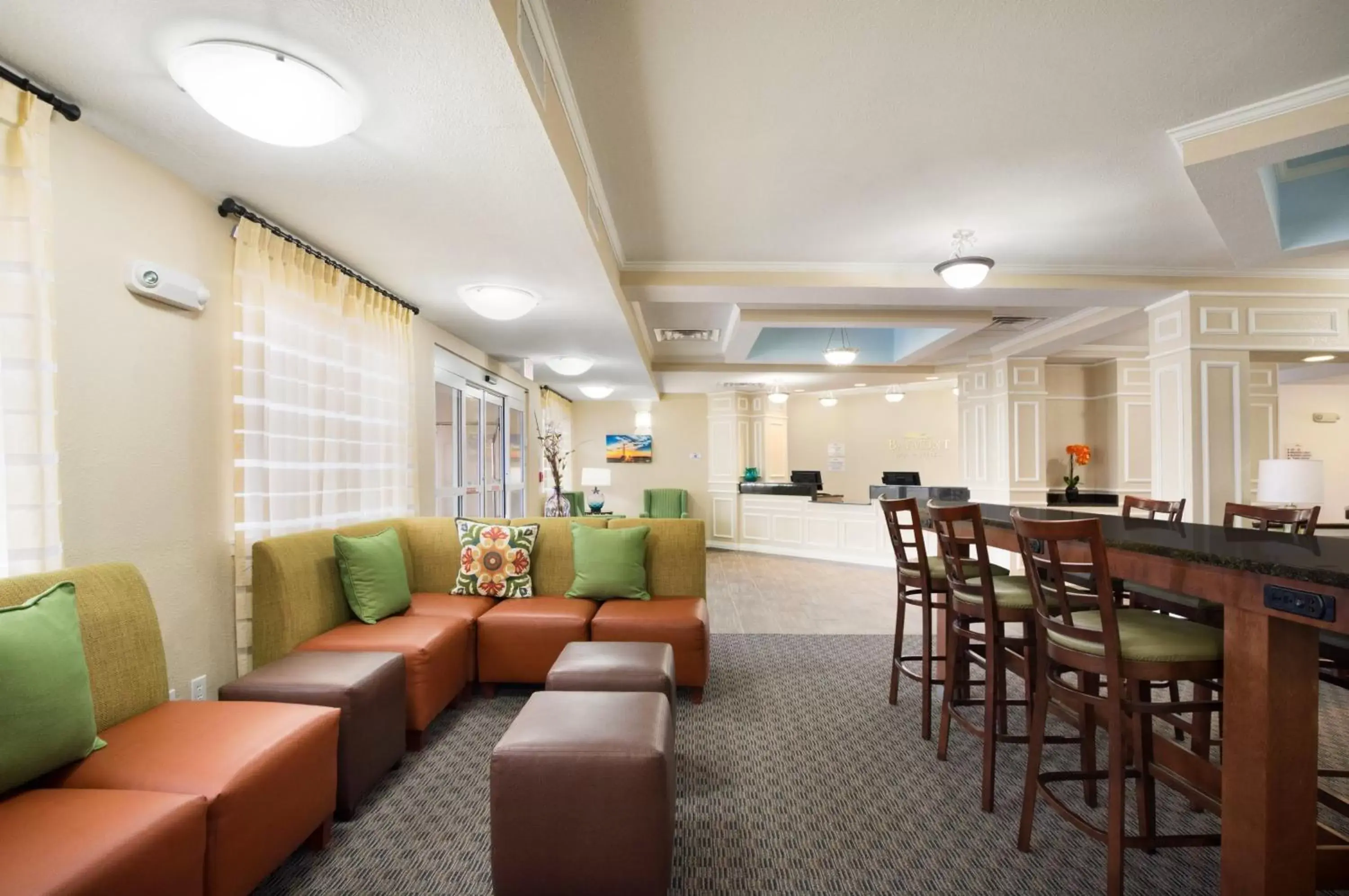 Lobby or reception, Restaurant/Places to Eat in Baymont Inn & Suites by Wyndham Odessa