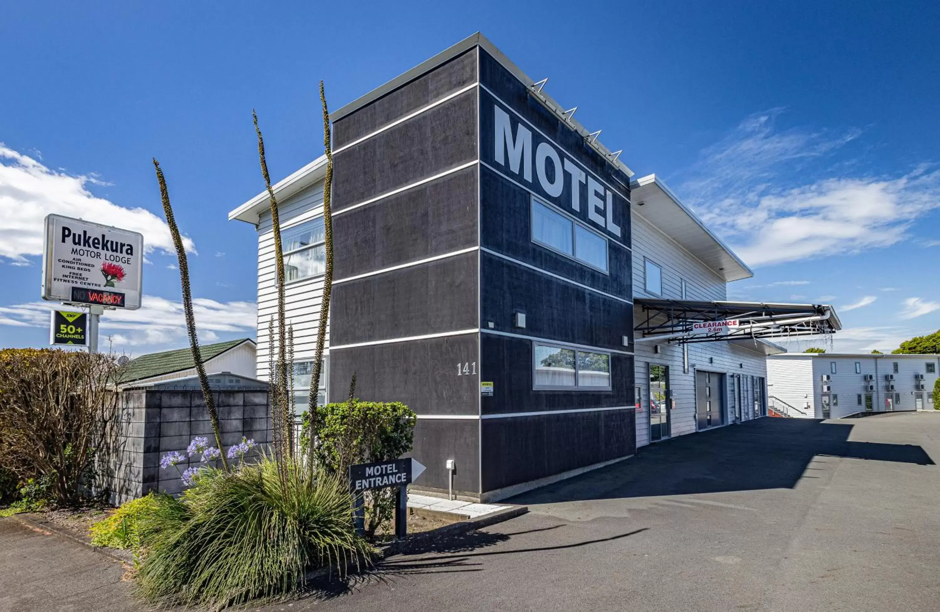 Property Building in Pukekura Motor Lodge