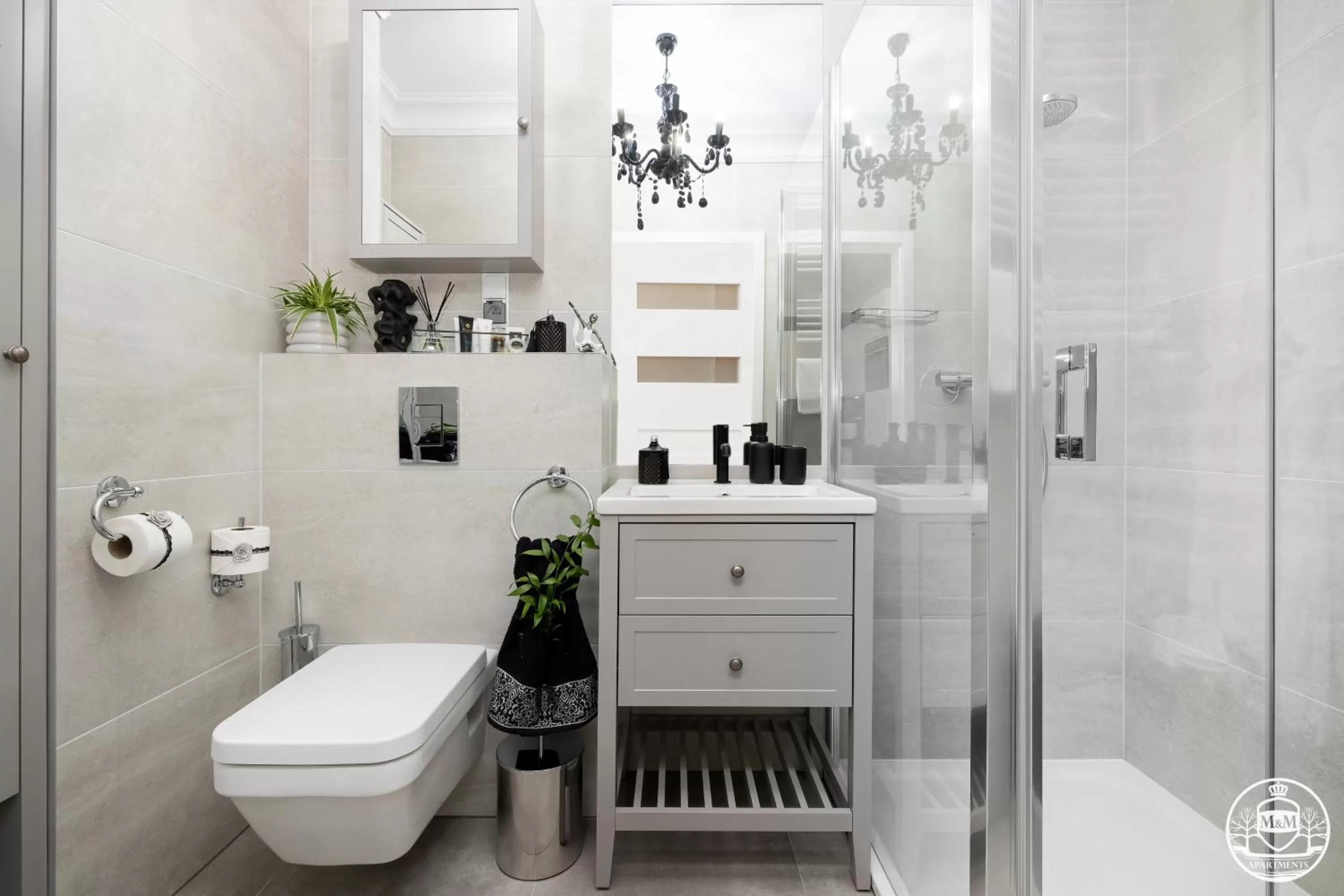 Bathroom in M&M-Spa&Art Bali, Nadmorskie Tarasy