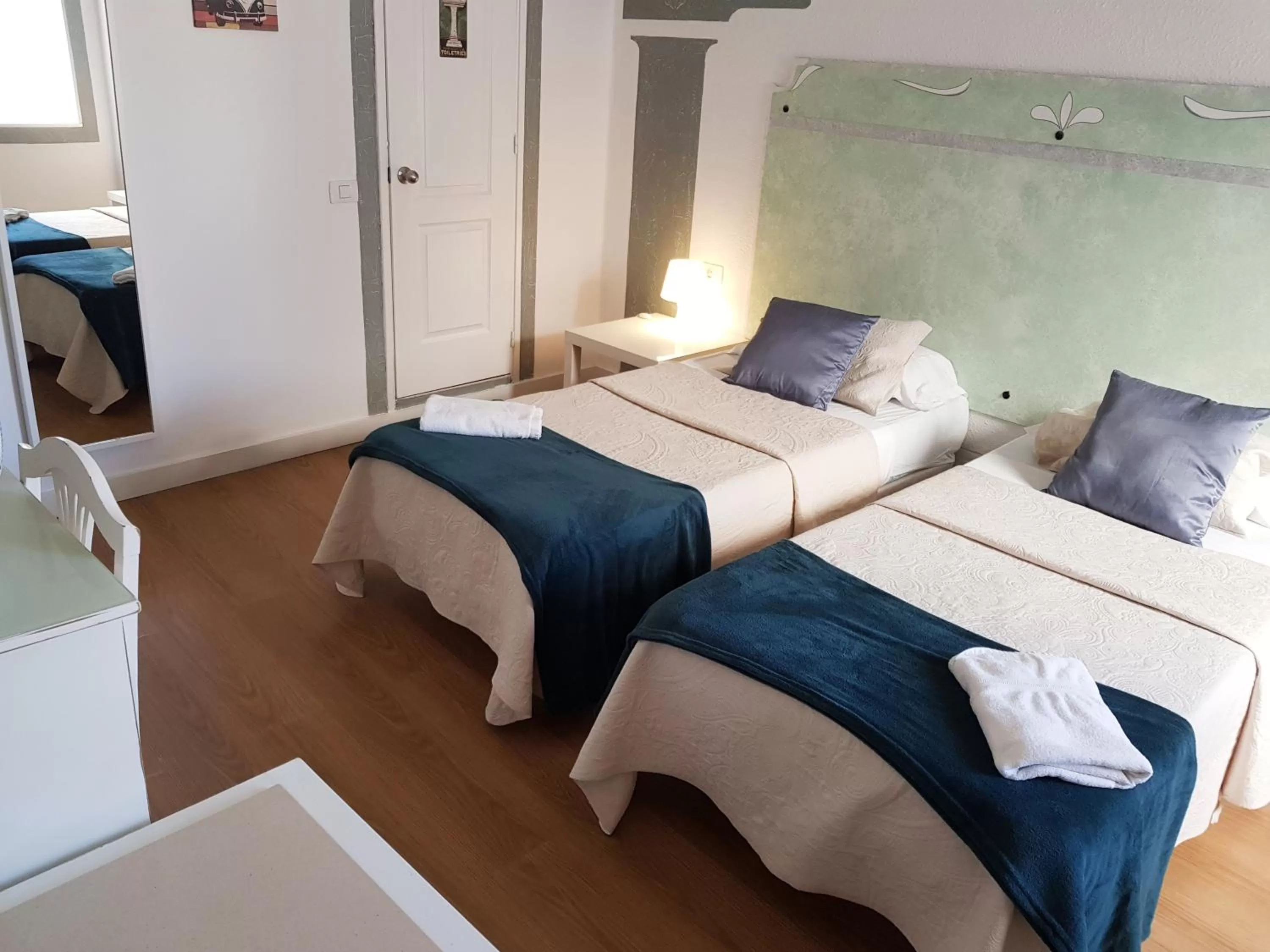 Bed in Hotel Horizonte