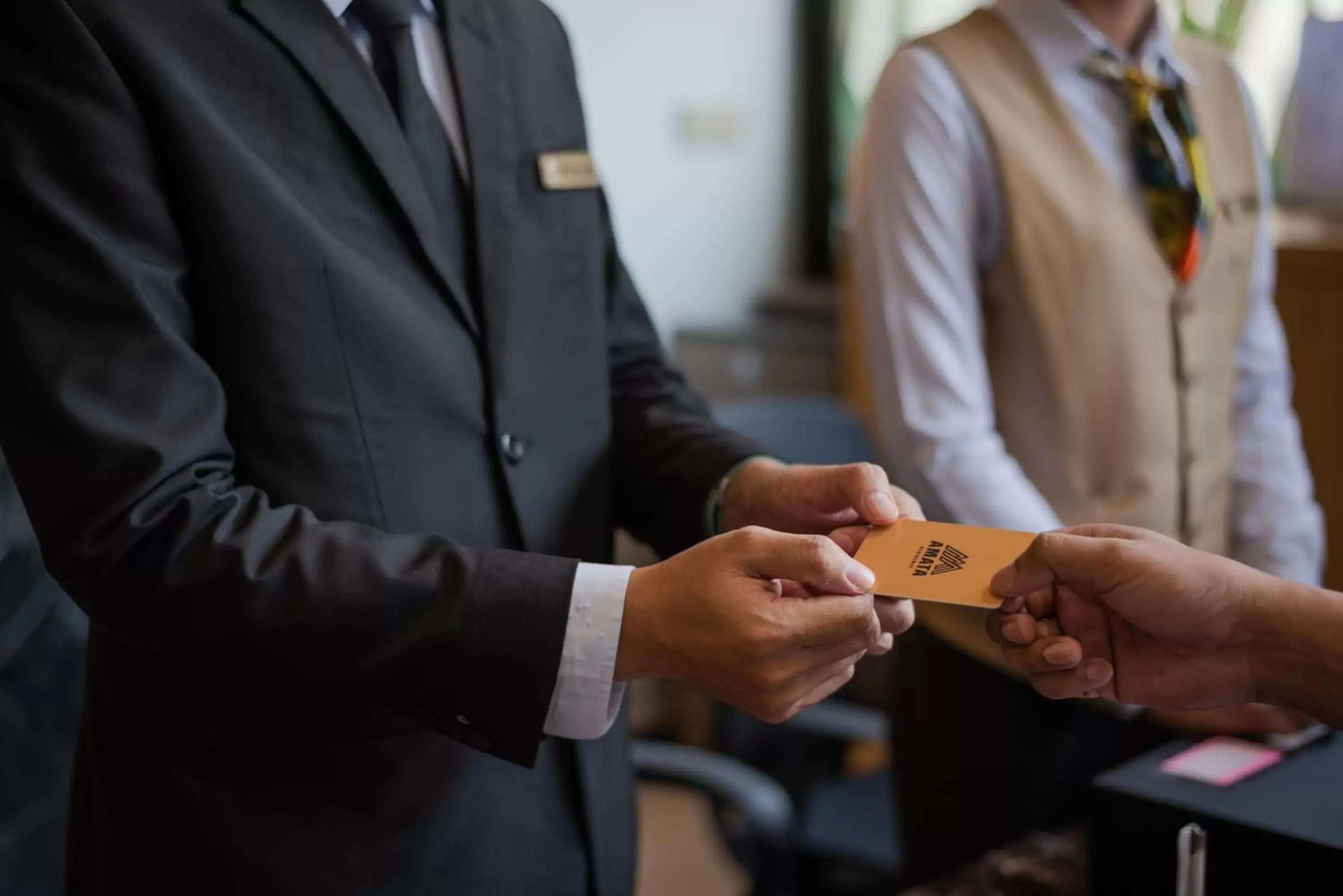 Lobby or reception in AMATA Residence Lobby or reception in AMATA Residence