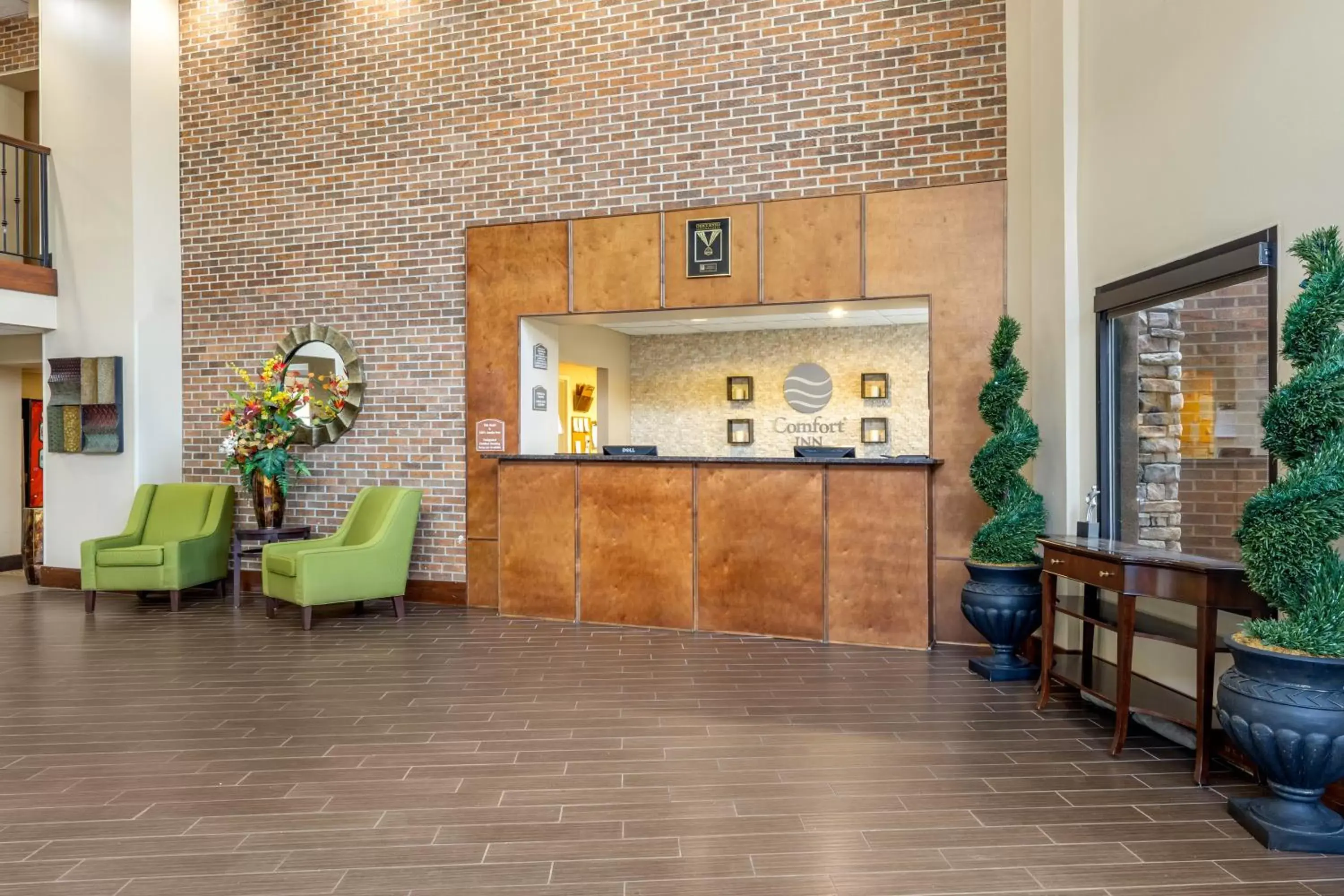 Property building, Lobby/Reception in Comfort Inn Warner Robins - Robins AFB