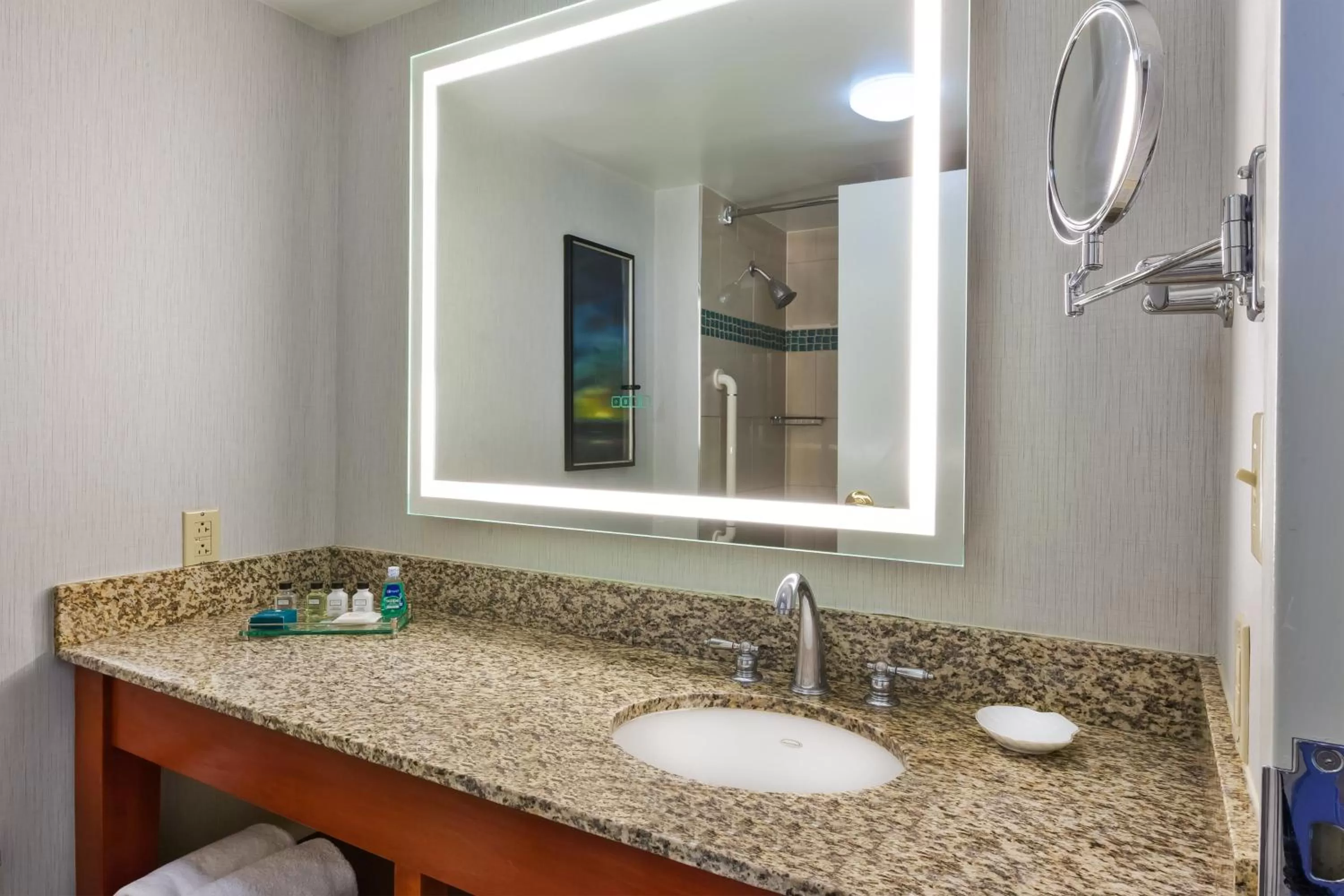 Bathroom in Crowne Plaza Dulles Airport by IHG