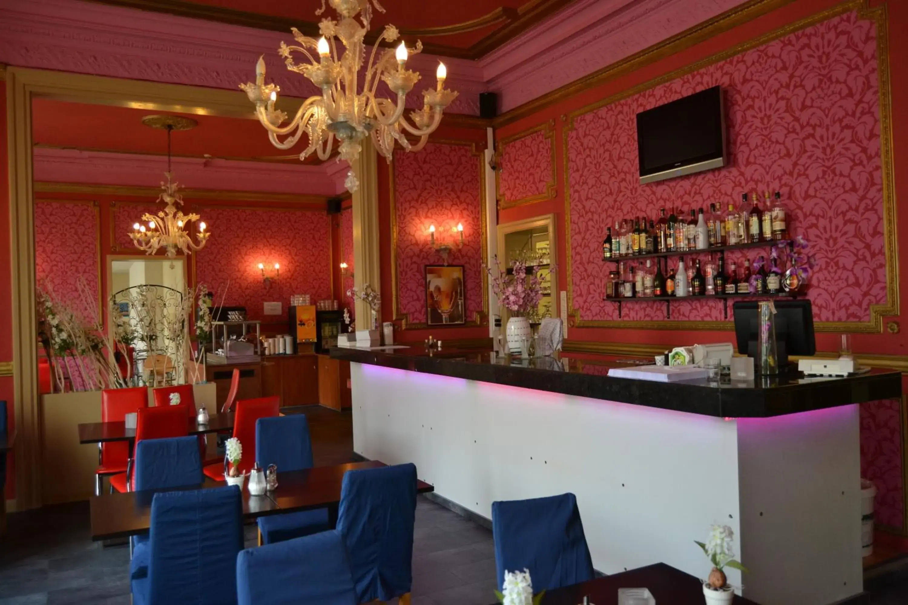 Restaurant/places to eat, Lounge/Bar in Hotel Albert II Oostende