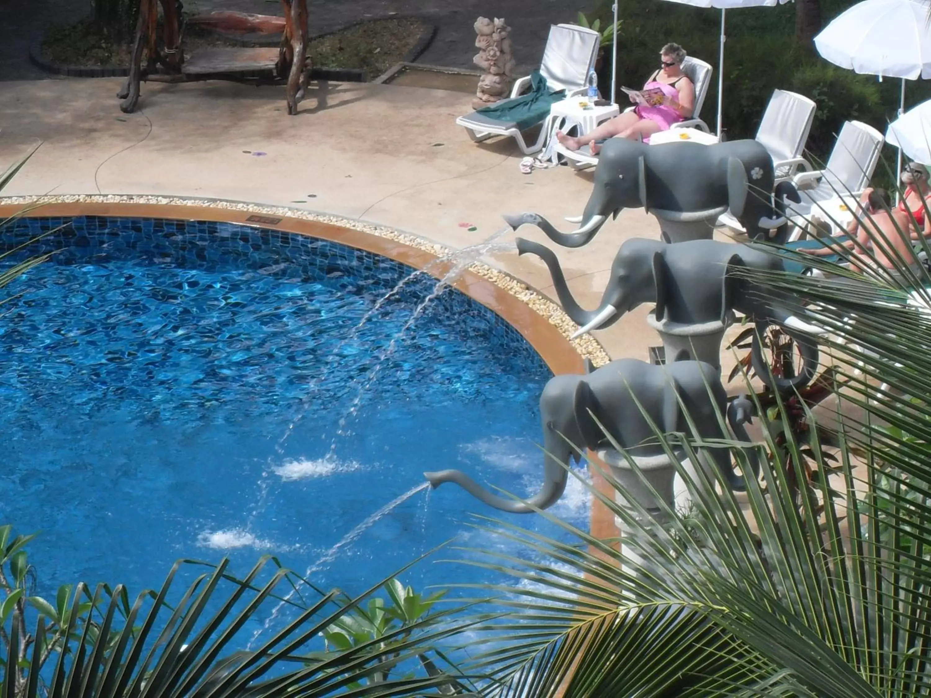 Swimming pool, Pool View in Golden Beach Resort