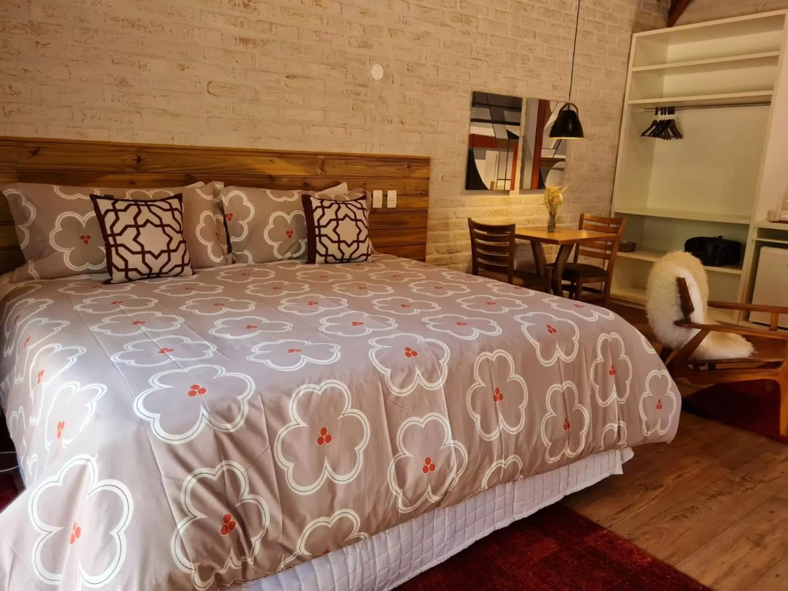 Bed in Pousada Toca Da Coruja