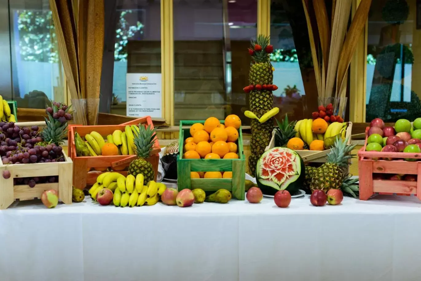 Food in Hotel Monarque Fuengirola Park