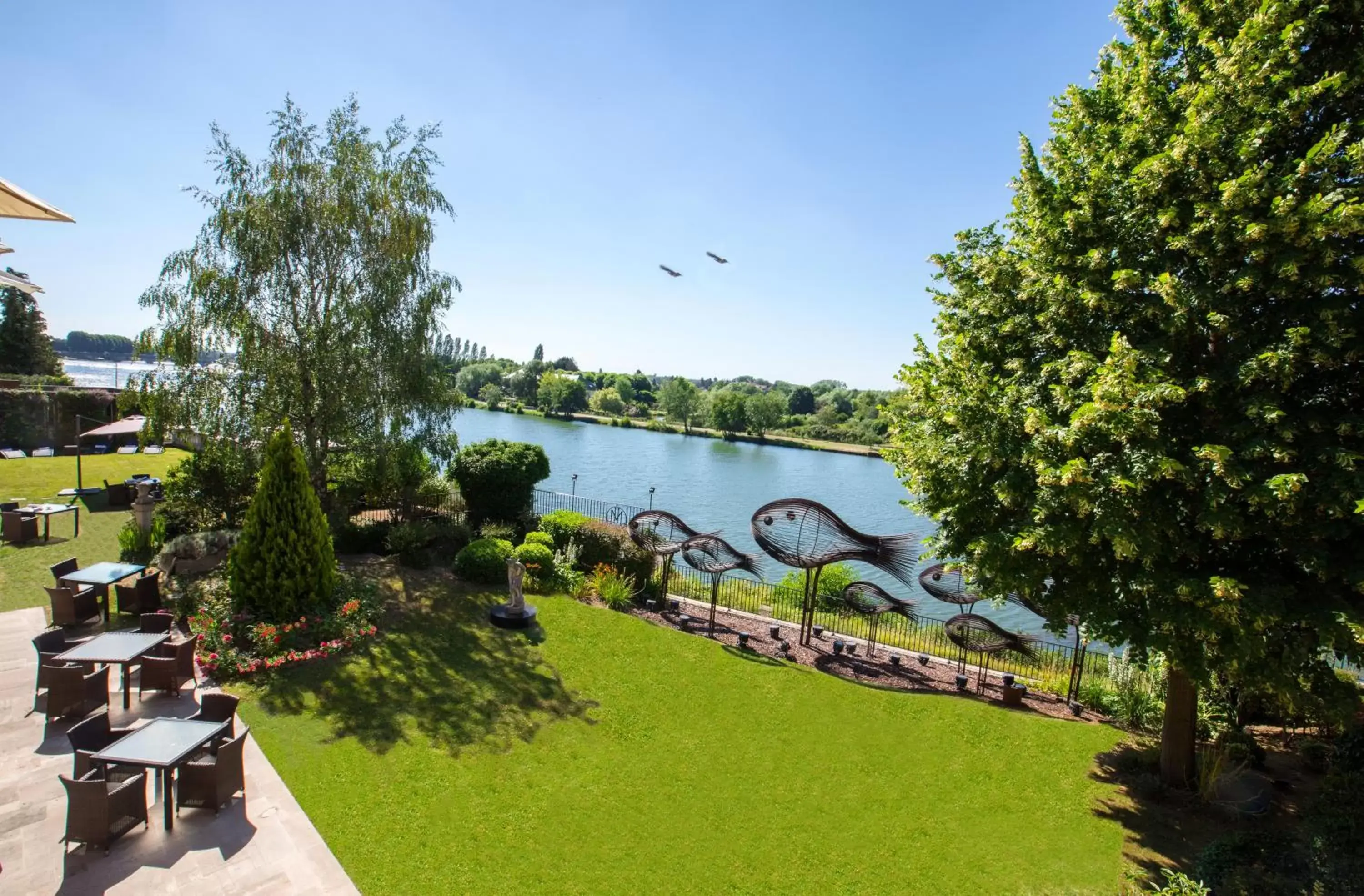 Garden in La Côte Saint Jacques