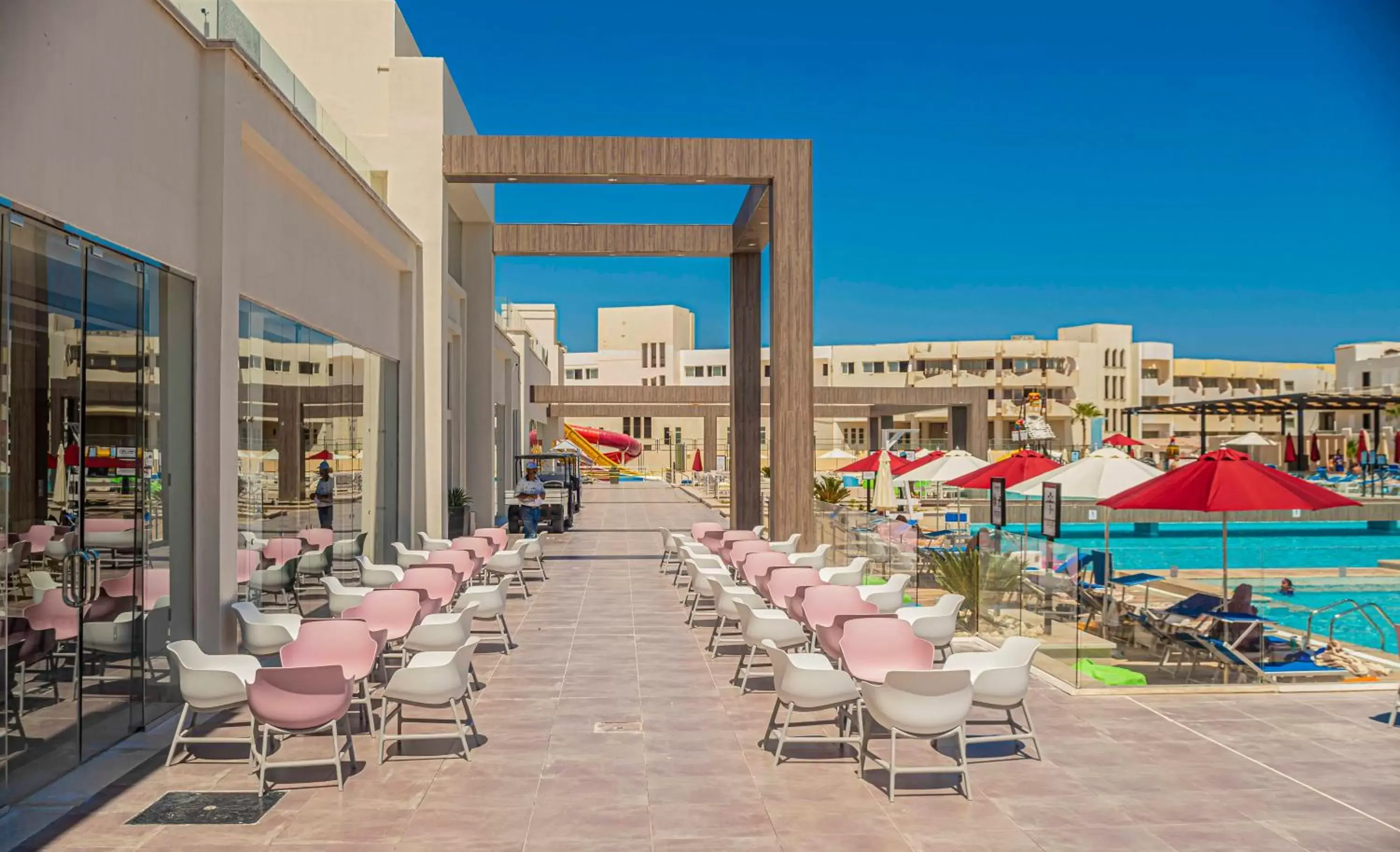 Lounge or bar in Amarina Abu Soma Resort & Aquapark