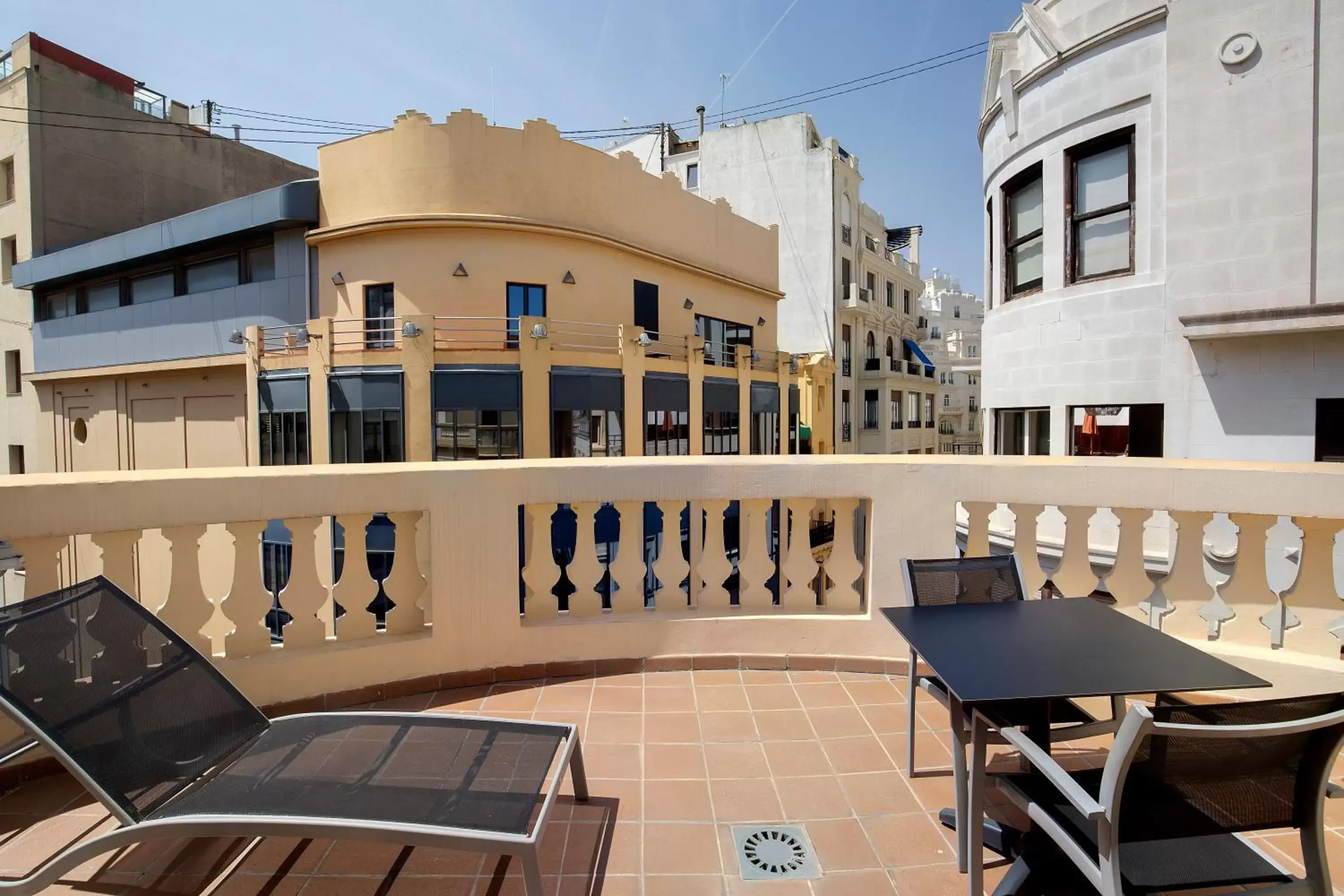 Balcony/Terrace in Catalonia Excelsior Hotel