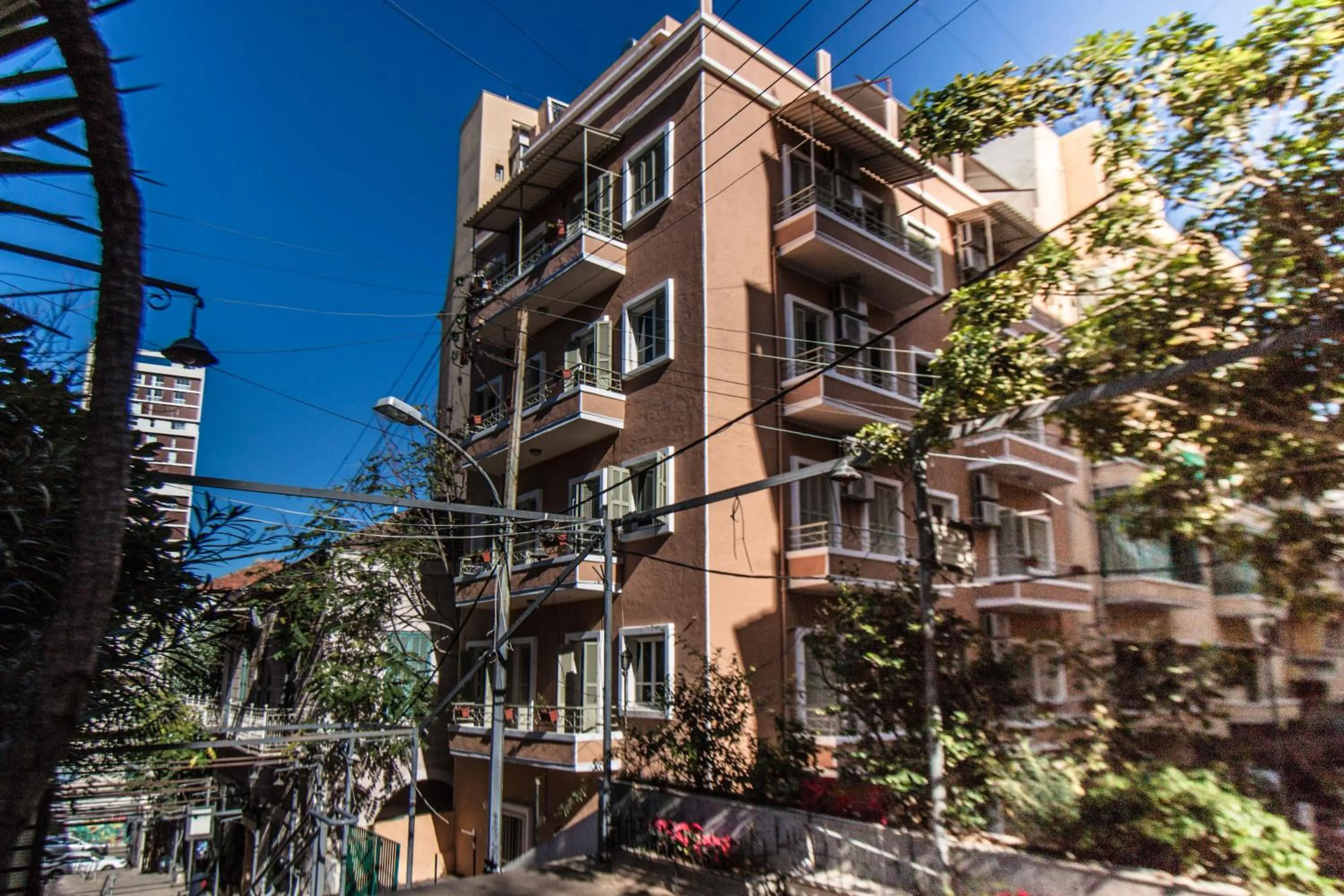 Property building in The Grand Meshmosh Hotel