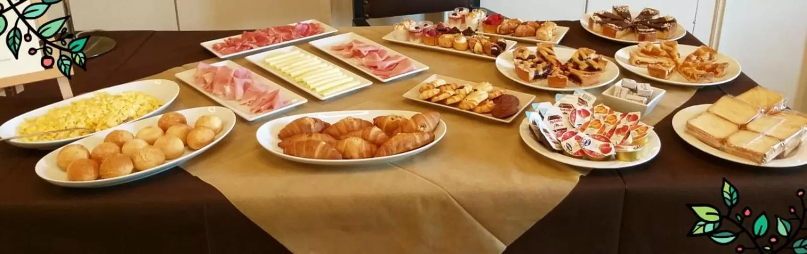 Buffet breakfast in Regia Trazzera
